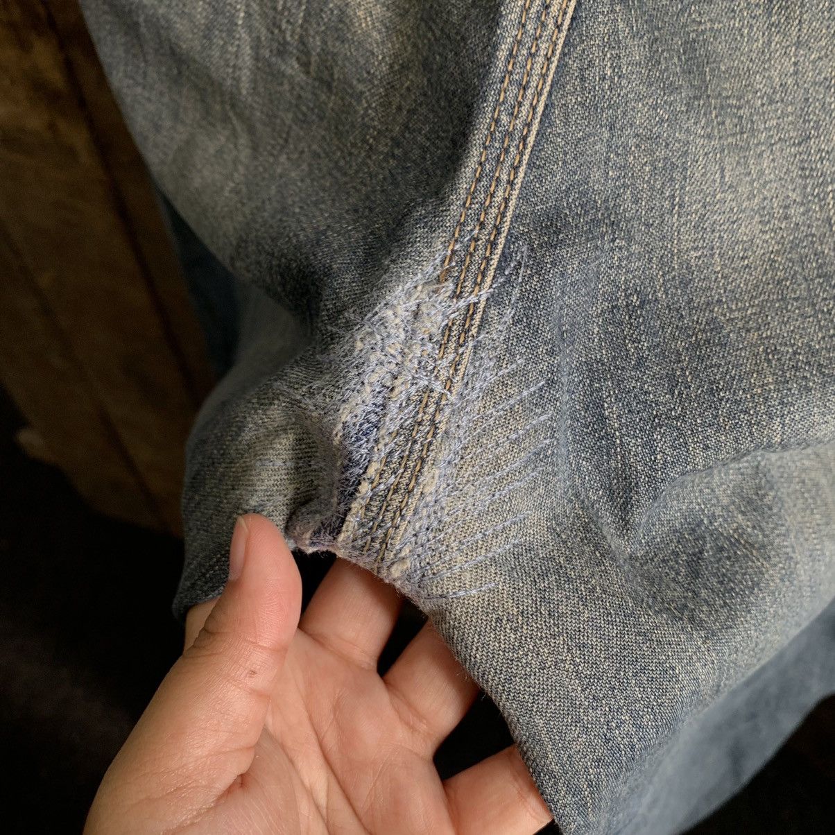 Marithe + Francois Girbaud Vintage Marithe Francois Girbaud Denim Jeans Size US 33 - 14 Thumbnail