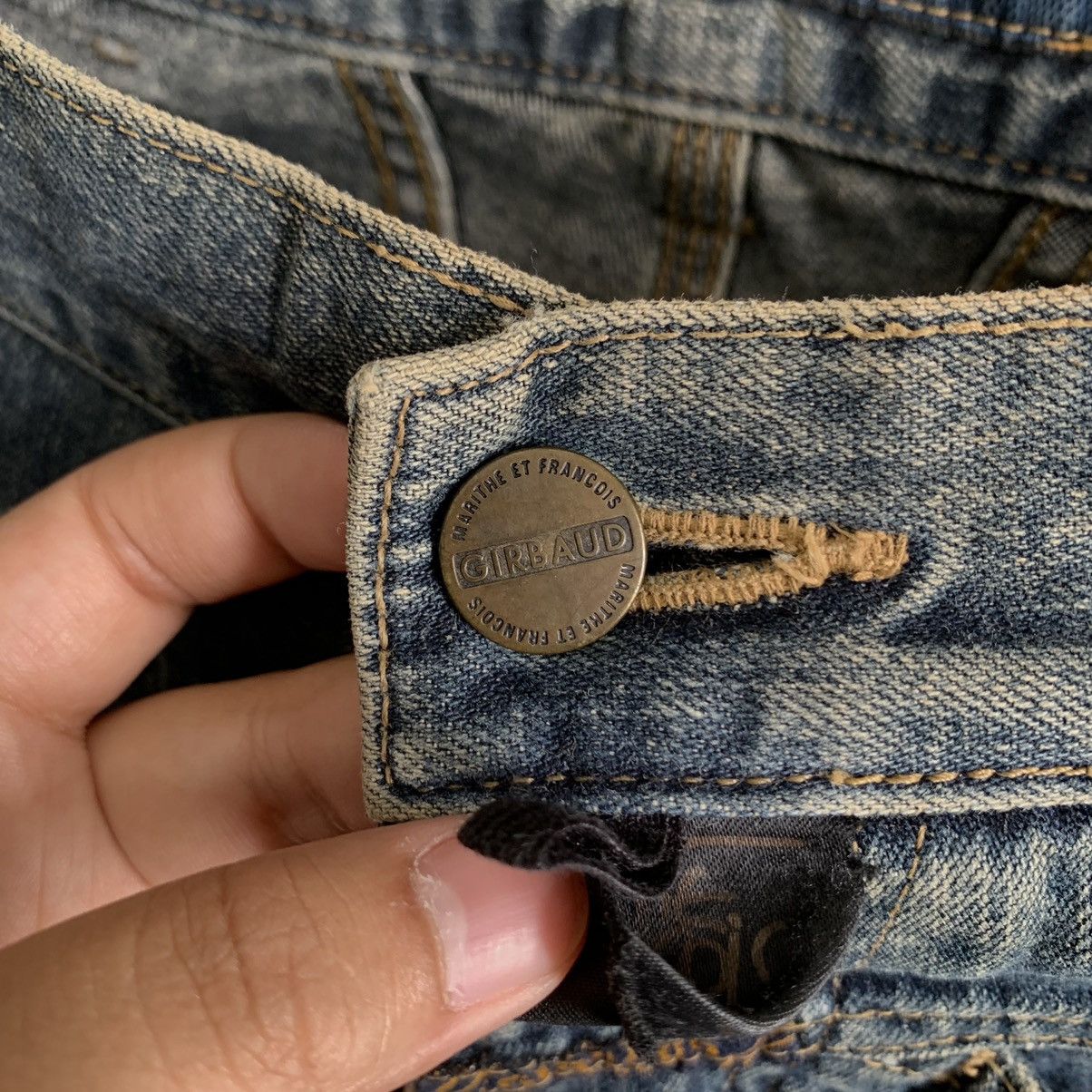 Marithe + Francois Girbaud Vintage Marithe Francois Girbaud Denim Jeans Size US 33 - 6 Thumbnail