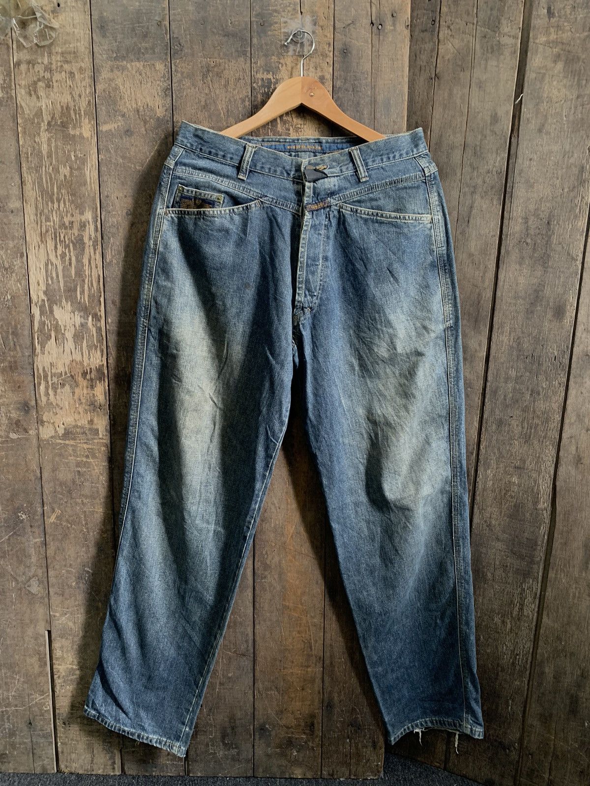 Marithe + Francois Girbaud Vintage Marithe Francois Girbaud Denim Jeans Size US 33 - 2 Thumbnail
