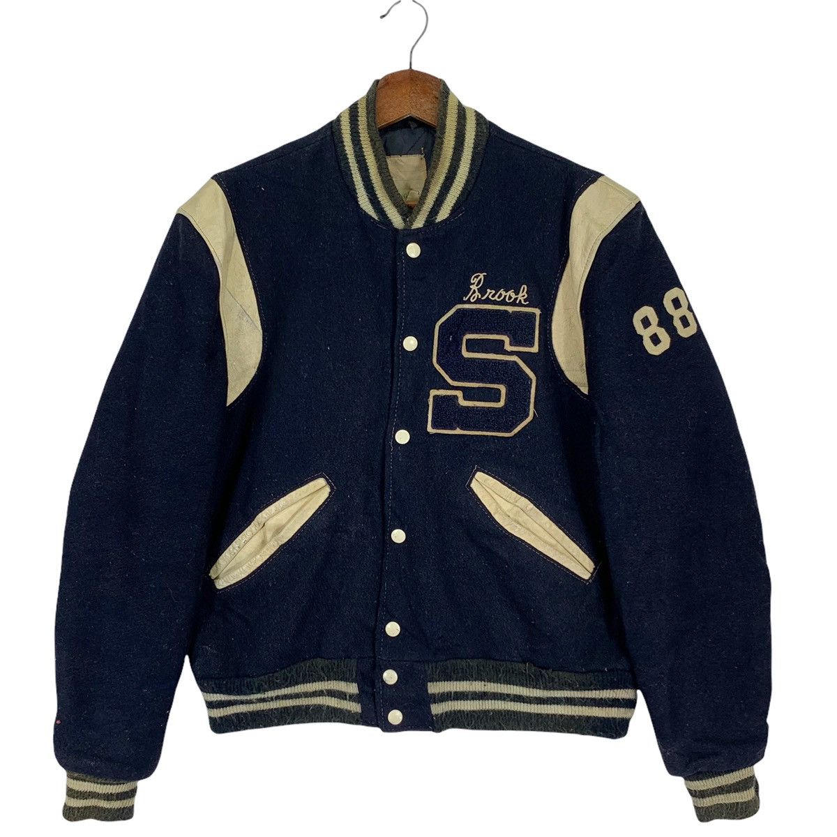 Delong Vintage 70s Salisbury Delong Sportswear Varsity Jacket Size US M / EU 48-50 / 2 - 3 Thumbnail