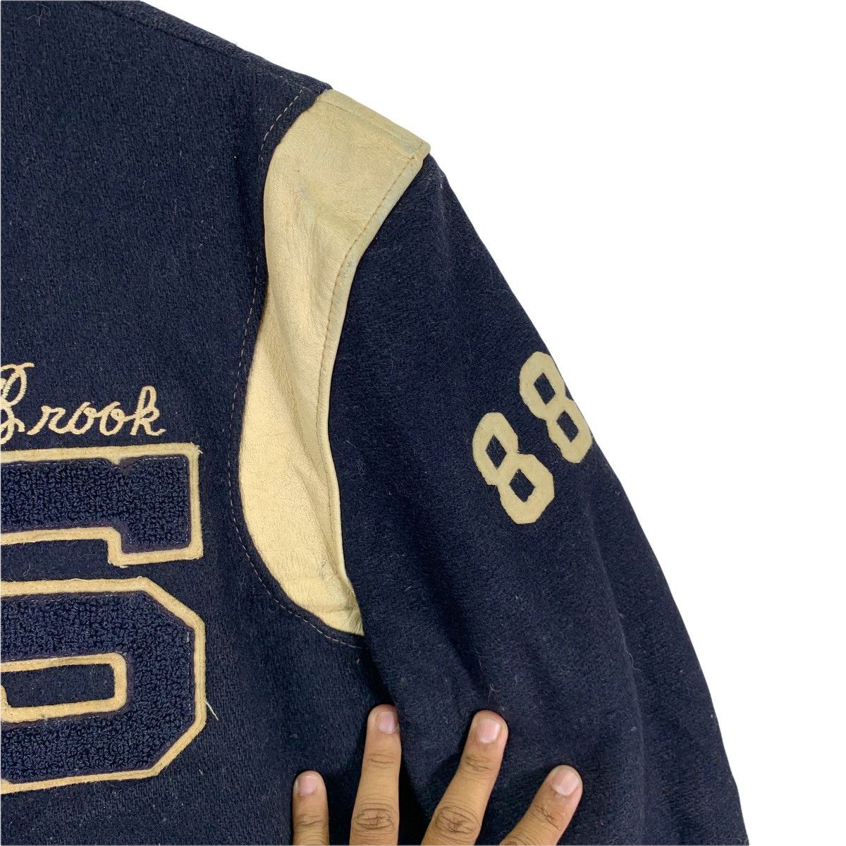 Delong Vintage 70s Salisbury Delong Sportswear Varsity Jacket Size US M / EU 48-50 / 2 - 7 Thumbnail