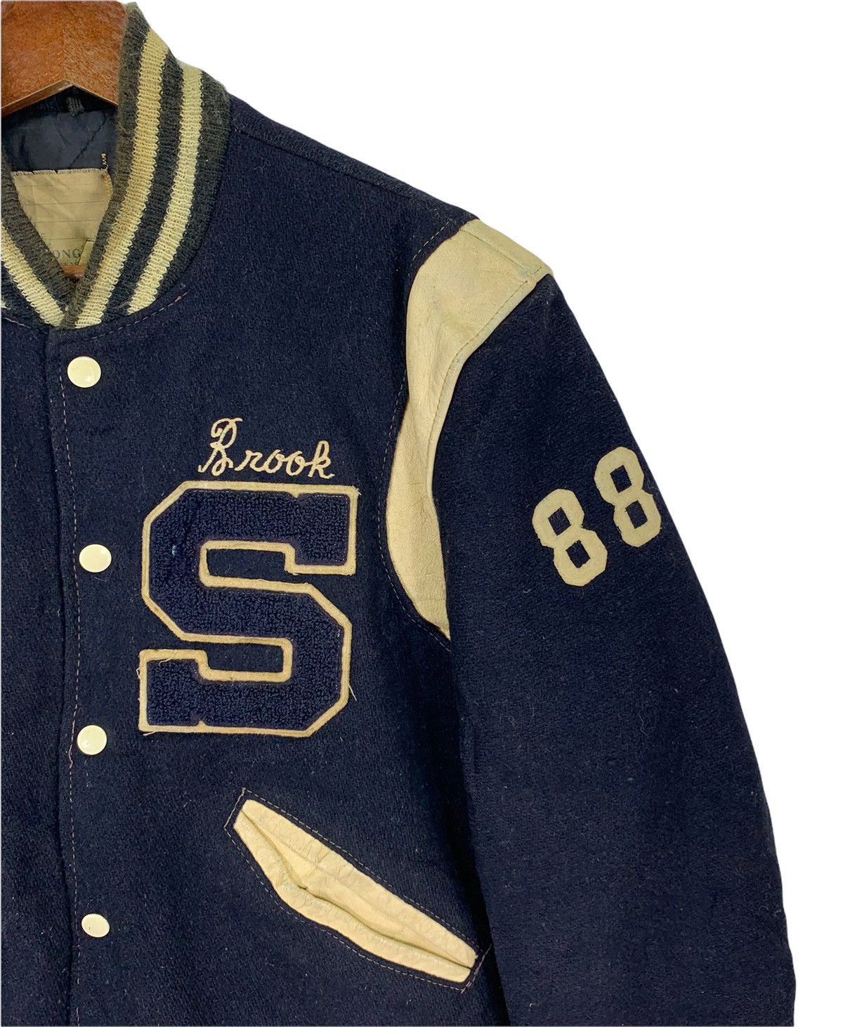 Delong Vintage 70s Salisbury Delong Sportswear Varsity Jacket Size US M / EU 48-50 / 2 - 4 Thumbnail