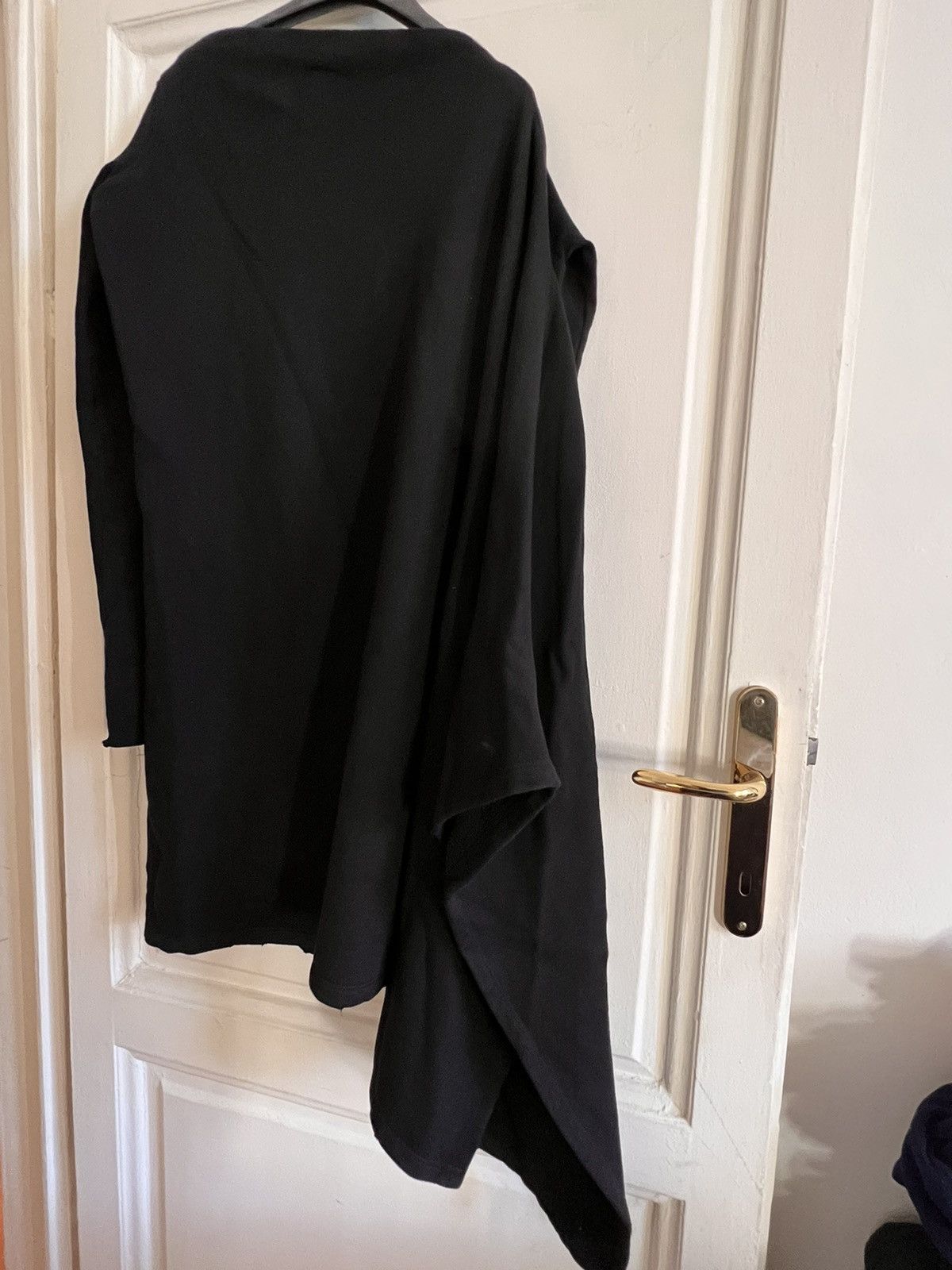 Rick Owens Drkshdw Asymmetrical Cotton Sweater Size US S / EU 44-46 / 1 - 7 Thumbnail