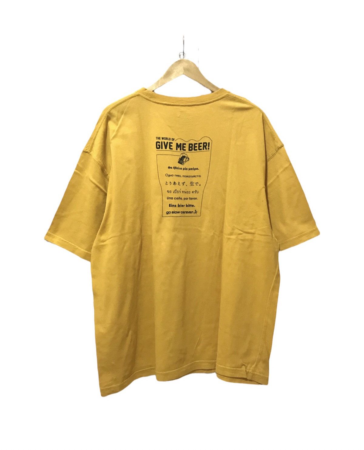 go slow caravan Go Slow Caravan "Give Me Beer" Size US XL / EU 56 / 4 - 2 Thumbnail