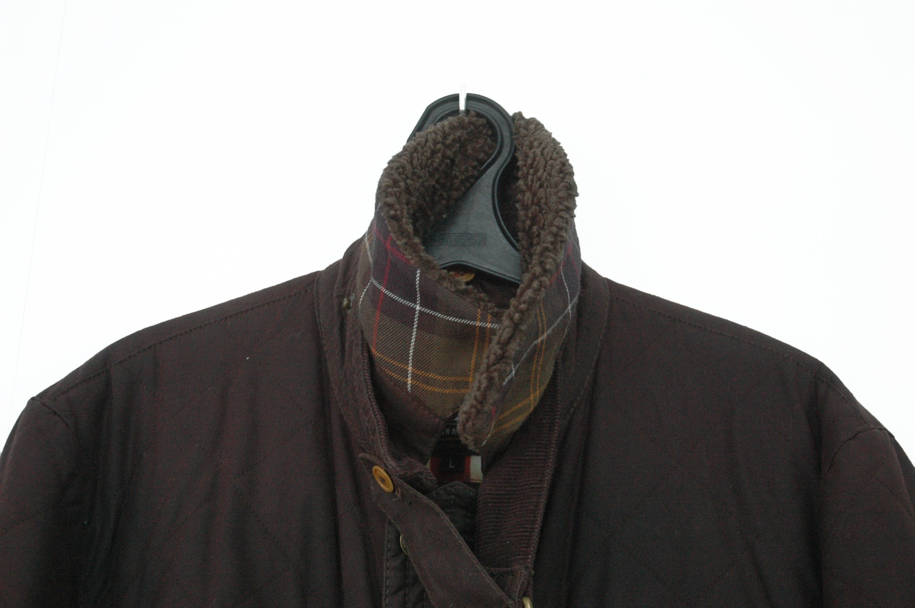Barbour BARBOUR International Waxed Speedometer Sherpa Jacket Size US L / EU 52-54 / 3 - 4 Thumbnail