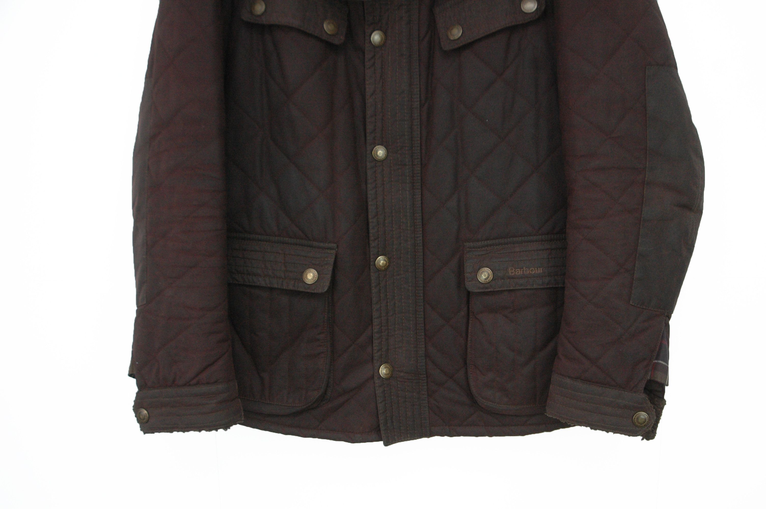 Barbour BARBOUR International Waxed Speedometer Sherpa Jacket Size US L / EU 52-54 / 3 - 9 Thumbnail