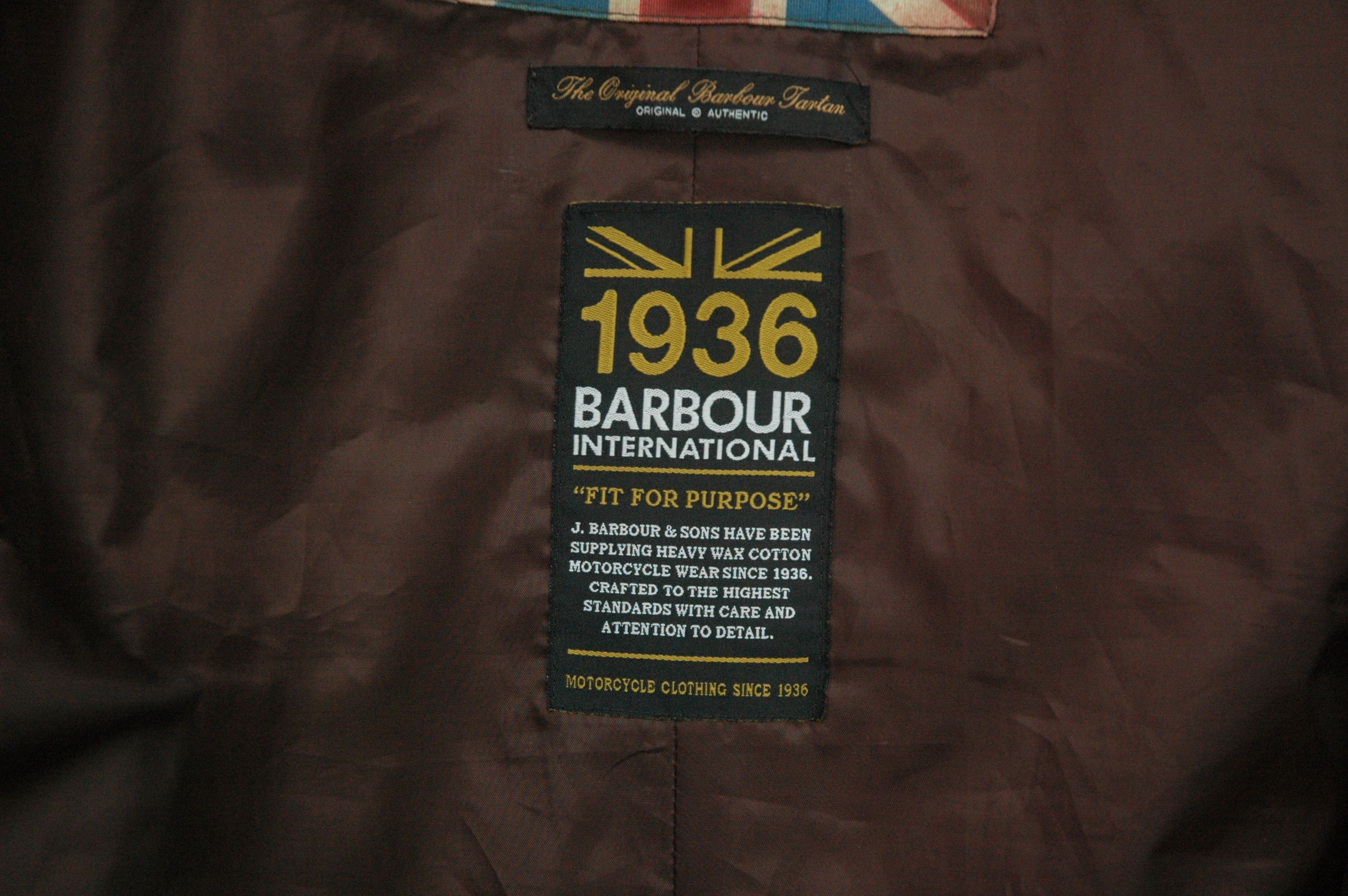 Barbour BARBOUR International Waxed Speedometer Sherpa Jacket Size US L / EU 52-54 / 3 - 16 Thumbnail