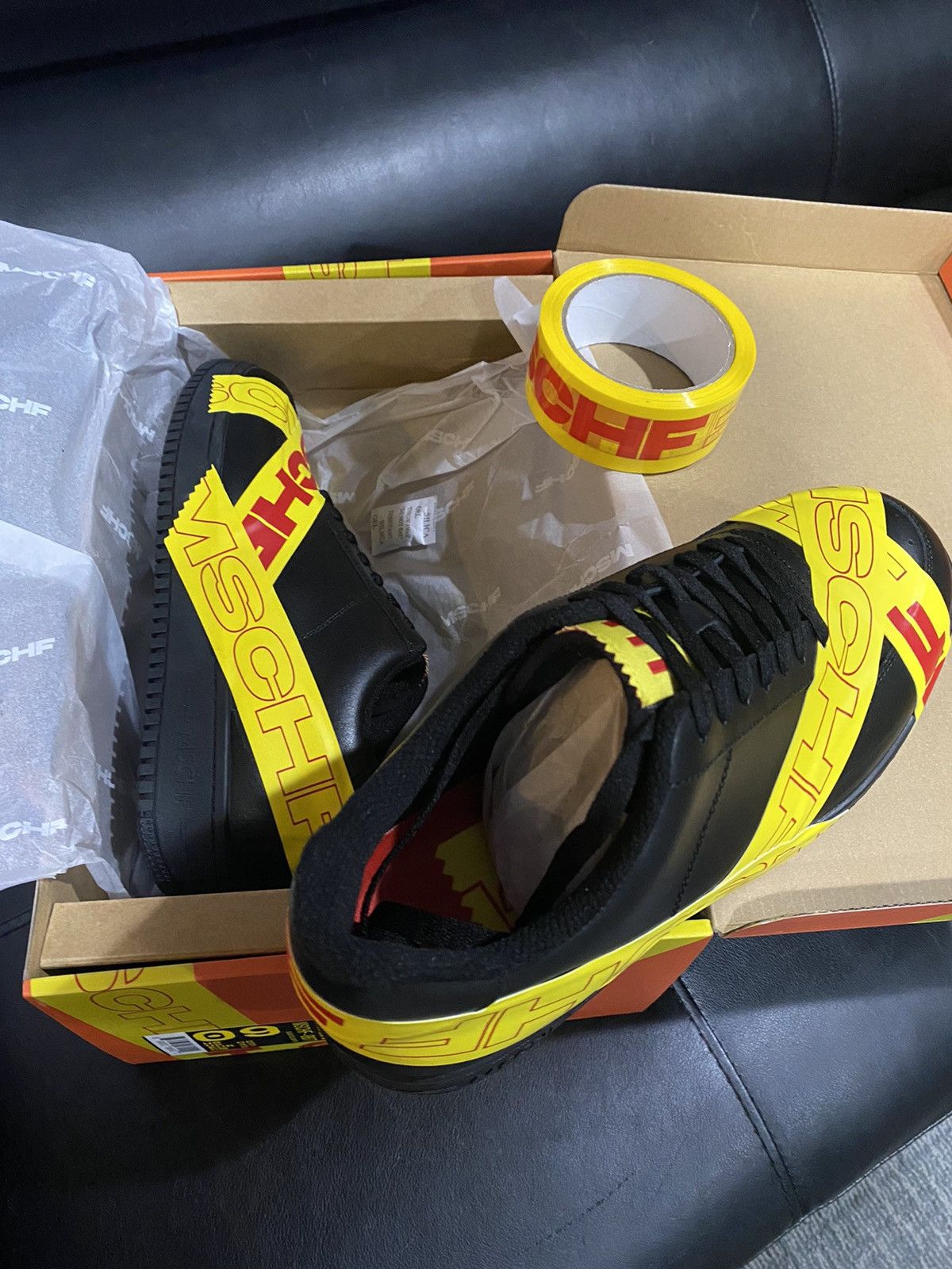 Other MSCHF tap 3 shoe black Size US 9 / EU 42 - 5 Thumbnail