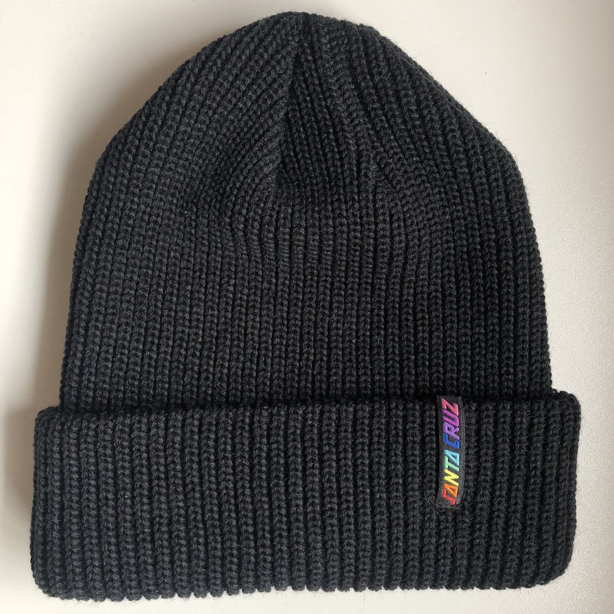 Santa Cruz Skateboards PRIDE Beanie BLACK Size ONE SIZE - 1 Thumbnail