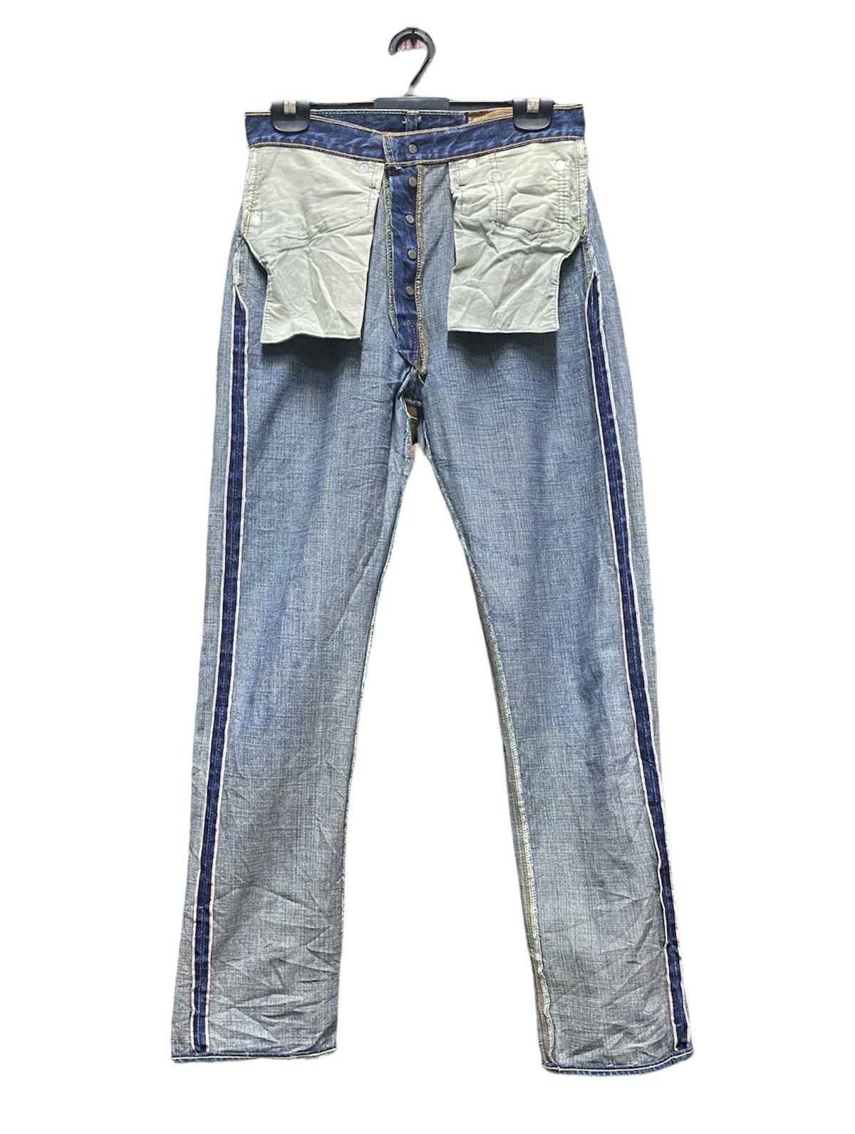 Vintage Vintage Sugarcane Usa Denim Redline w28” Size US 28 / EU 44 - 11 Thumbnail