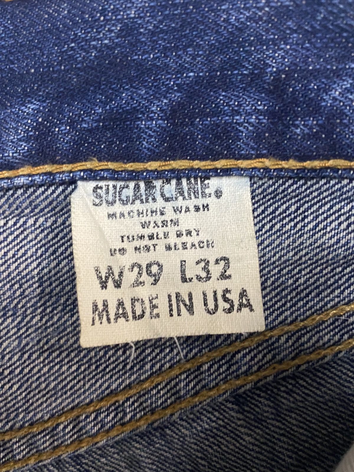 Vintage Vintage Sugarcane Usa Denim Redline w28” Size US 28 / EU 44 - 15 Thumbnail