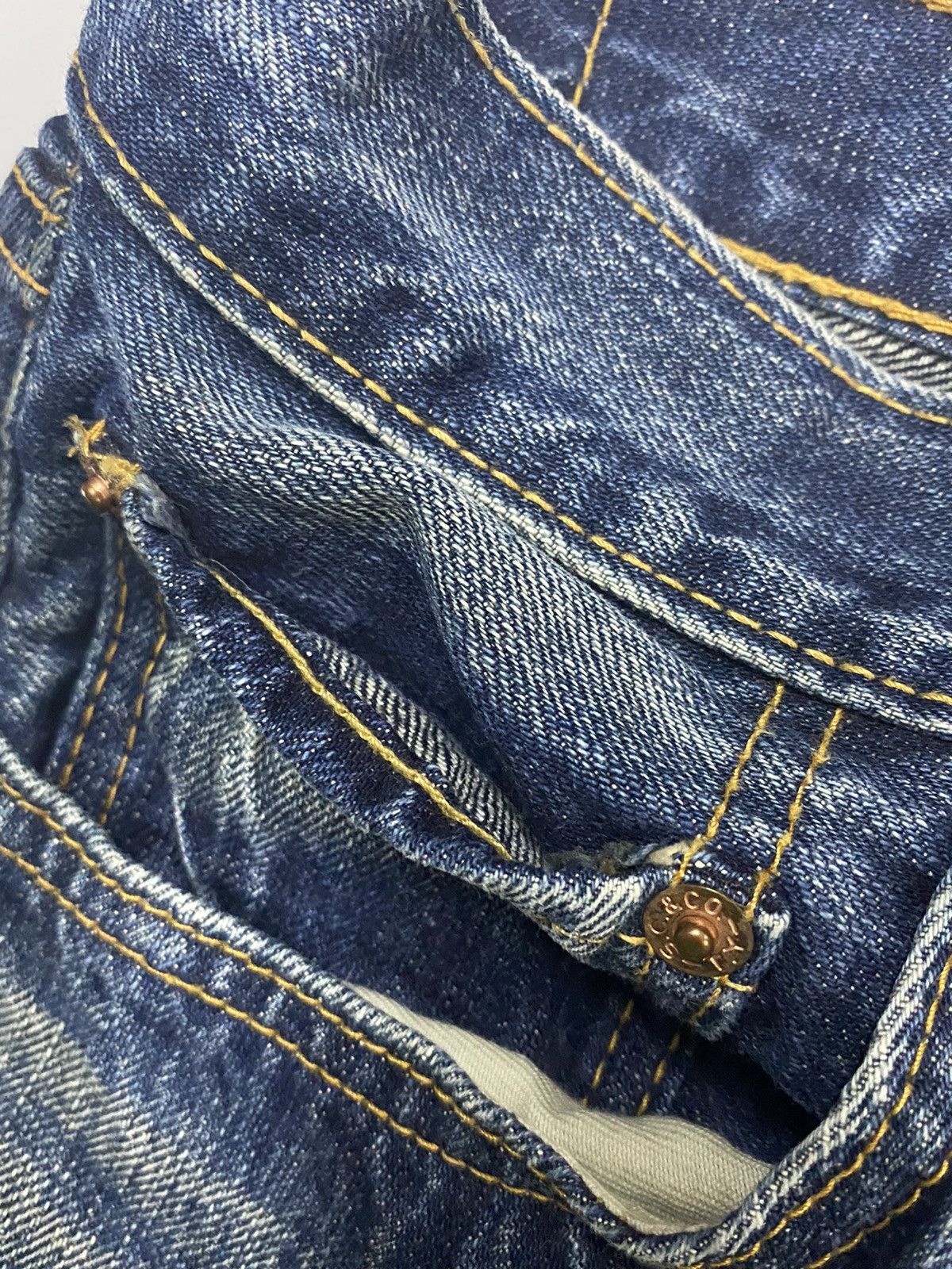 Vintage Vintage Sugarcane Usa Denim Redline w28” Size US 28 / EU 44 - 16 Thumbnail