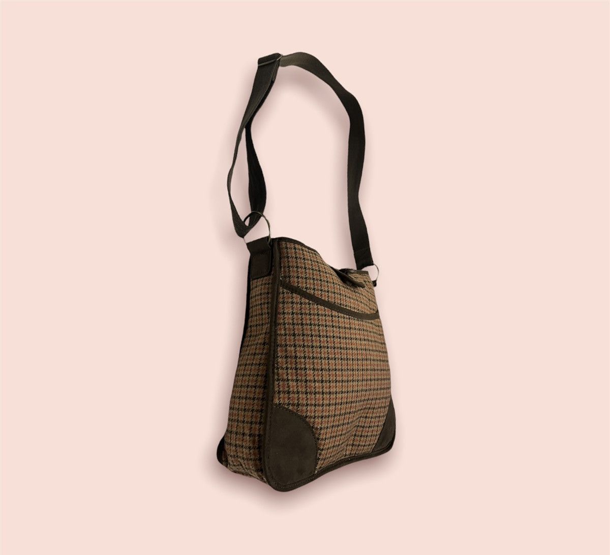 Japanese Brand × Uniqlo × Vintage VINTAGE UNIQLO CHECKERED WOOL BLEND CROSSBODY SLING Size ONE SIZE - 3 Thumbnail