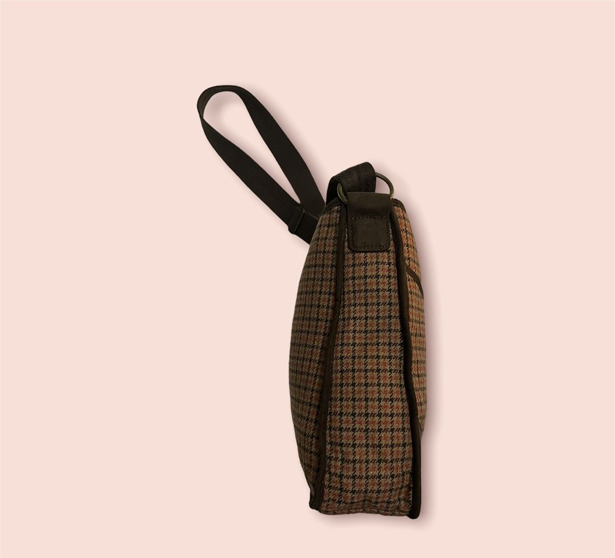 Japanese Brand × Uniqlo × Vintage VINTAGE UNIQLO CHECKERED WOOL BLEND CROSSBODY SLING Size ONE SIZE - 7 Thumbnail