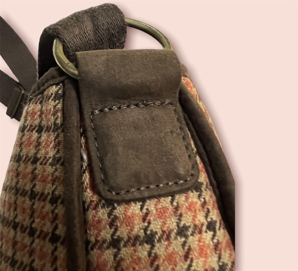 Japanese Brand × Uniqlo × Vintage VINTAGE UNIQLO CHECKERED WOOL BLEND CROSSBODY SLING Size ONE SIZE - 8 Thumbnail