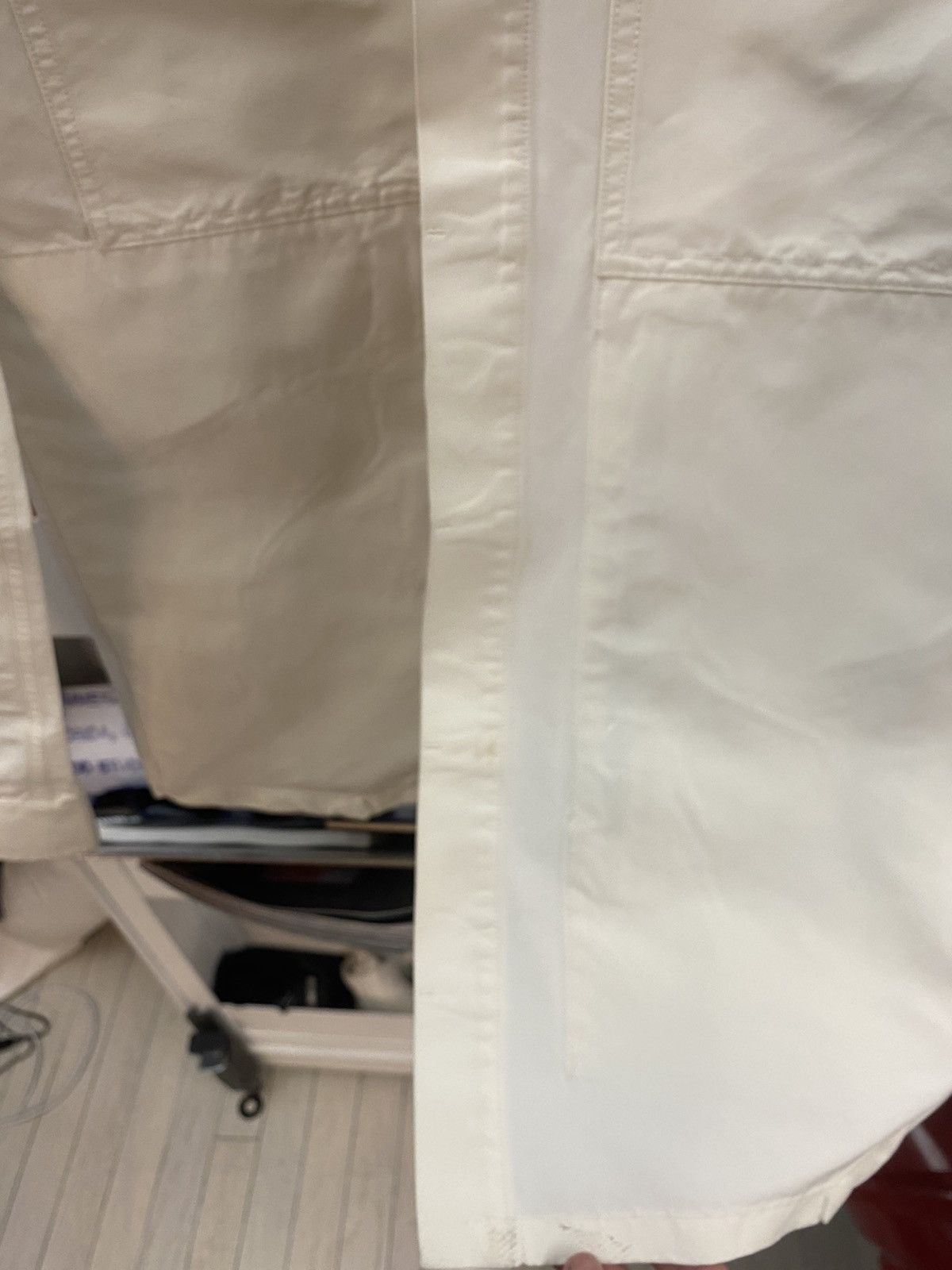 Rick Owens × Rick Owens Drkshdw SS18 Dirt Jacket in Chalk White Size US S / EU 44-46 / 1 - 14 Thumbnail