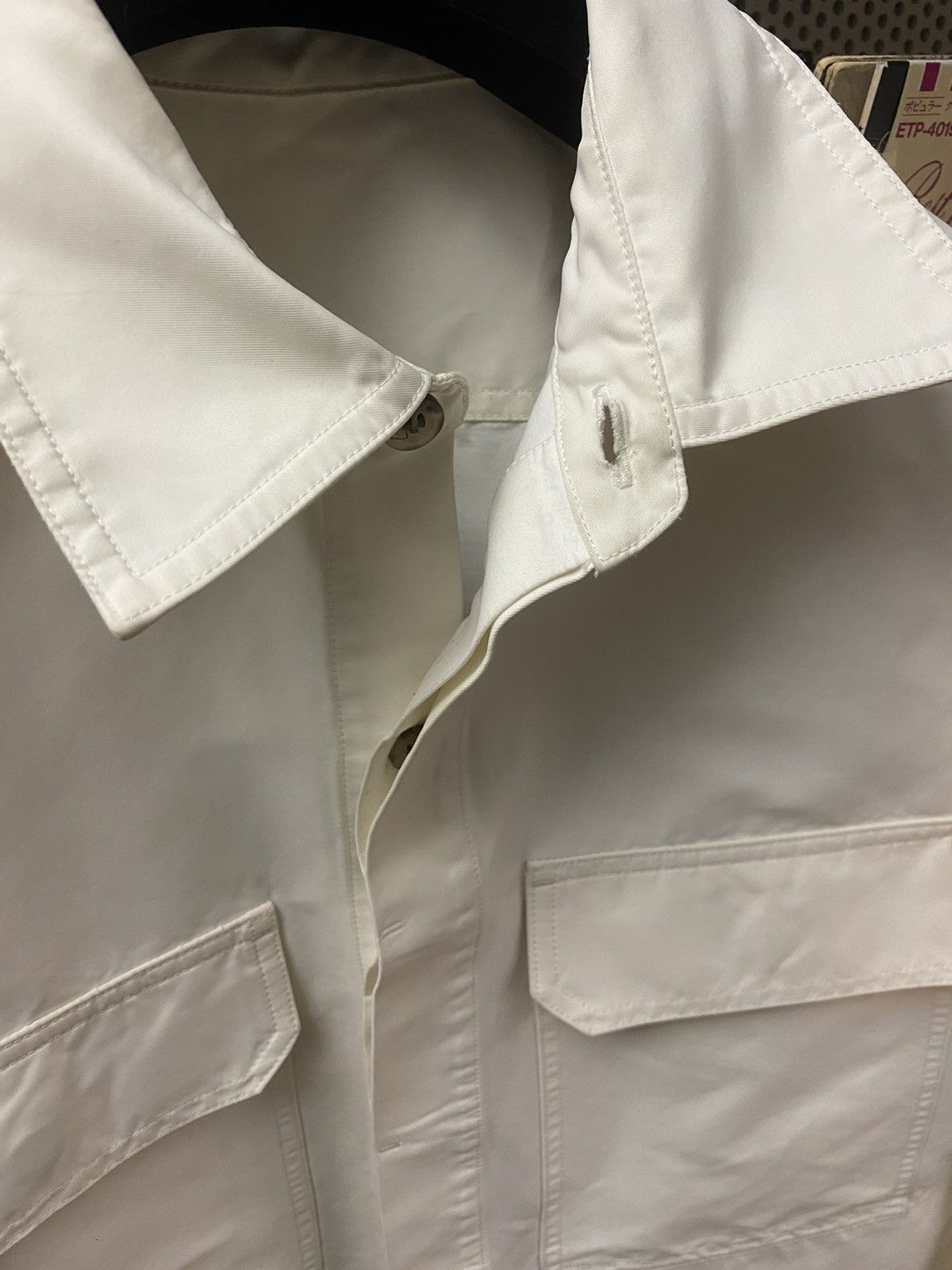 Rick Owens × Rick Owens Drkshdw SS18 Dirt Jacket in Chalk White Size US S / EU 44-46 / 1 - 12 Thumbnail