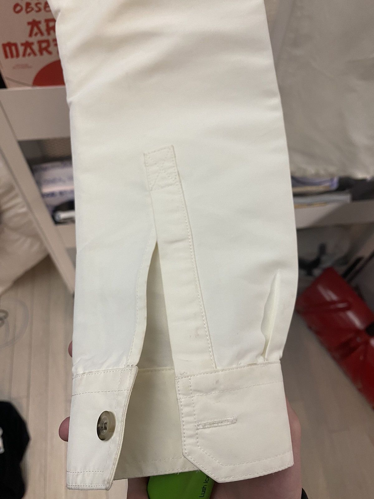 Rick Owens × Rick Owens Drkshdw SS18 Dirt Jacket in Chalk White Size US S / EU 44-46 / 1 - 7 Thumbnail