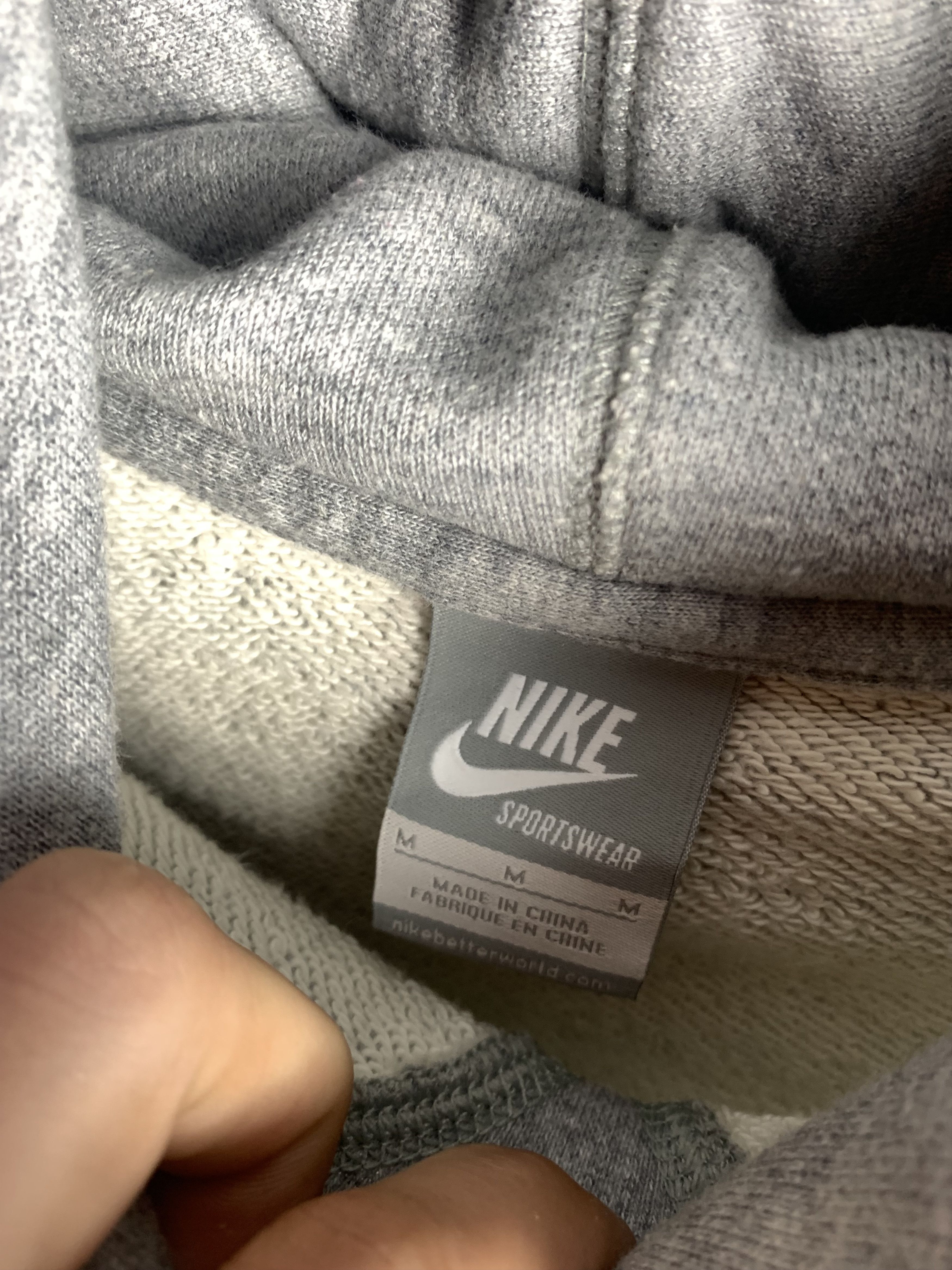 Nike Nike Womens Big Logo Hoodie Y2K Swoosh Size ONE SIZE - 4 Thumbnail