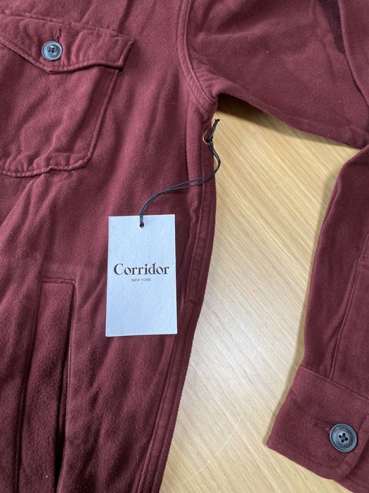 Corridor Moleskin Crimson Military Jacket Grailed