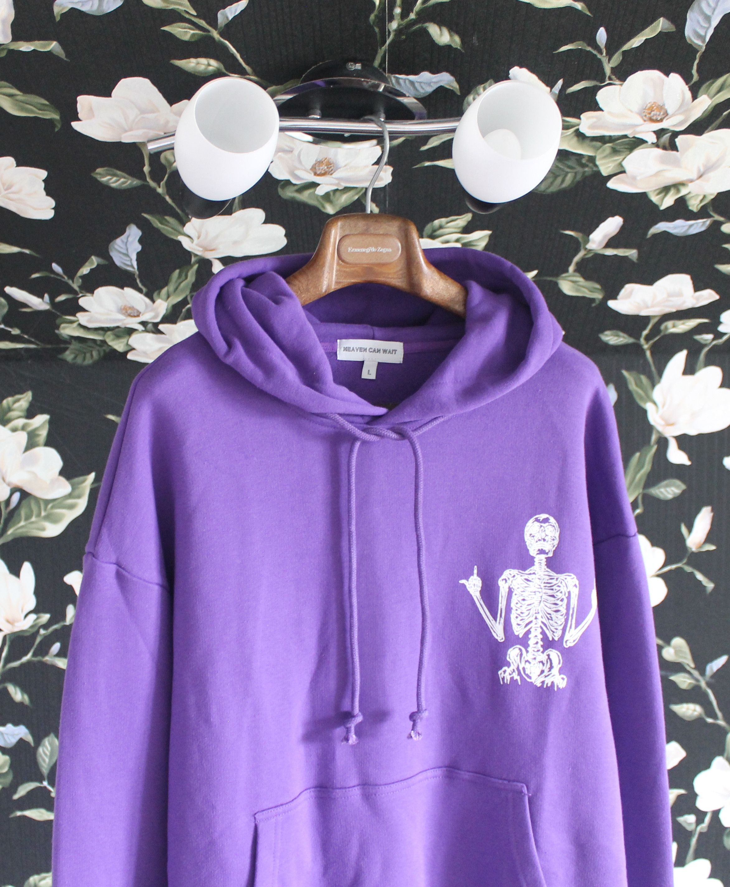 Heaven by Marc Jacobs Heaven Can Wait Hoodie Skeleton Bones Size US L / EU 52-54 / 3 - 2 Thumbnail