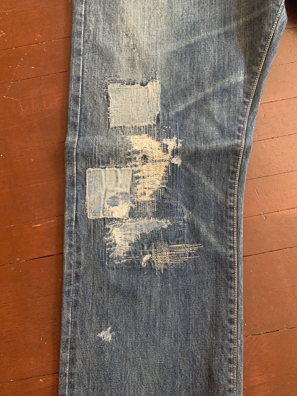 Kapital Kountry Kapital Kountry Selvage Studded Denim Size US 34 / EU 50 - 6 Thumbnail
