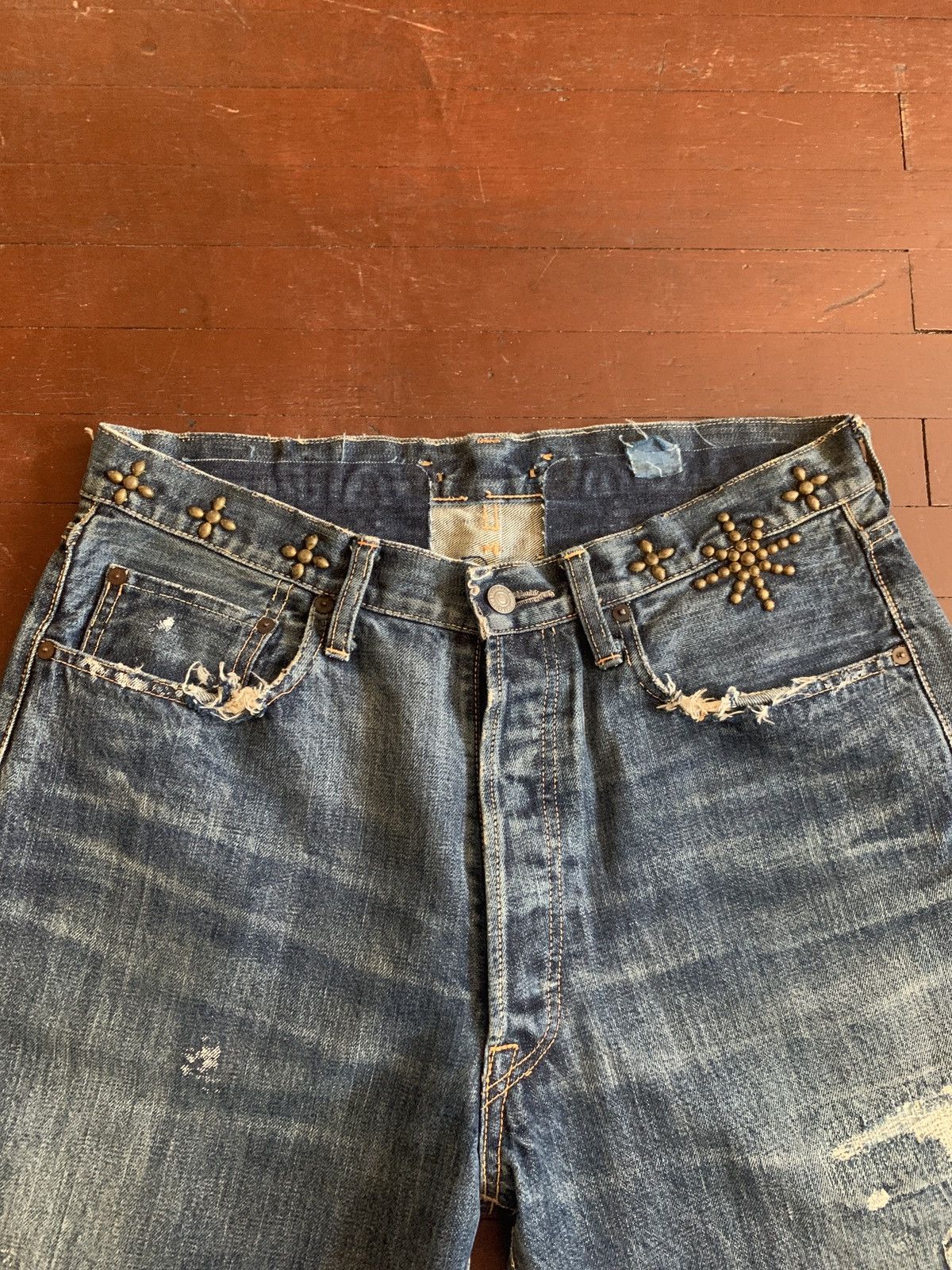 Kapital Kountry Kapital Kountry Selvage Studded Denim Size US 34 / EU 50 - 5 Thumbnail