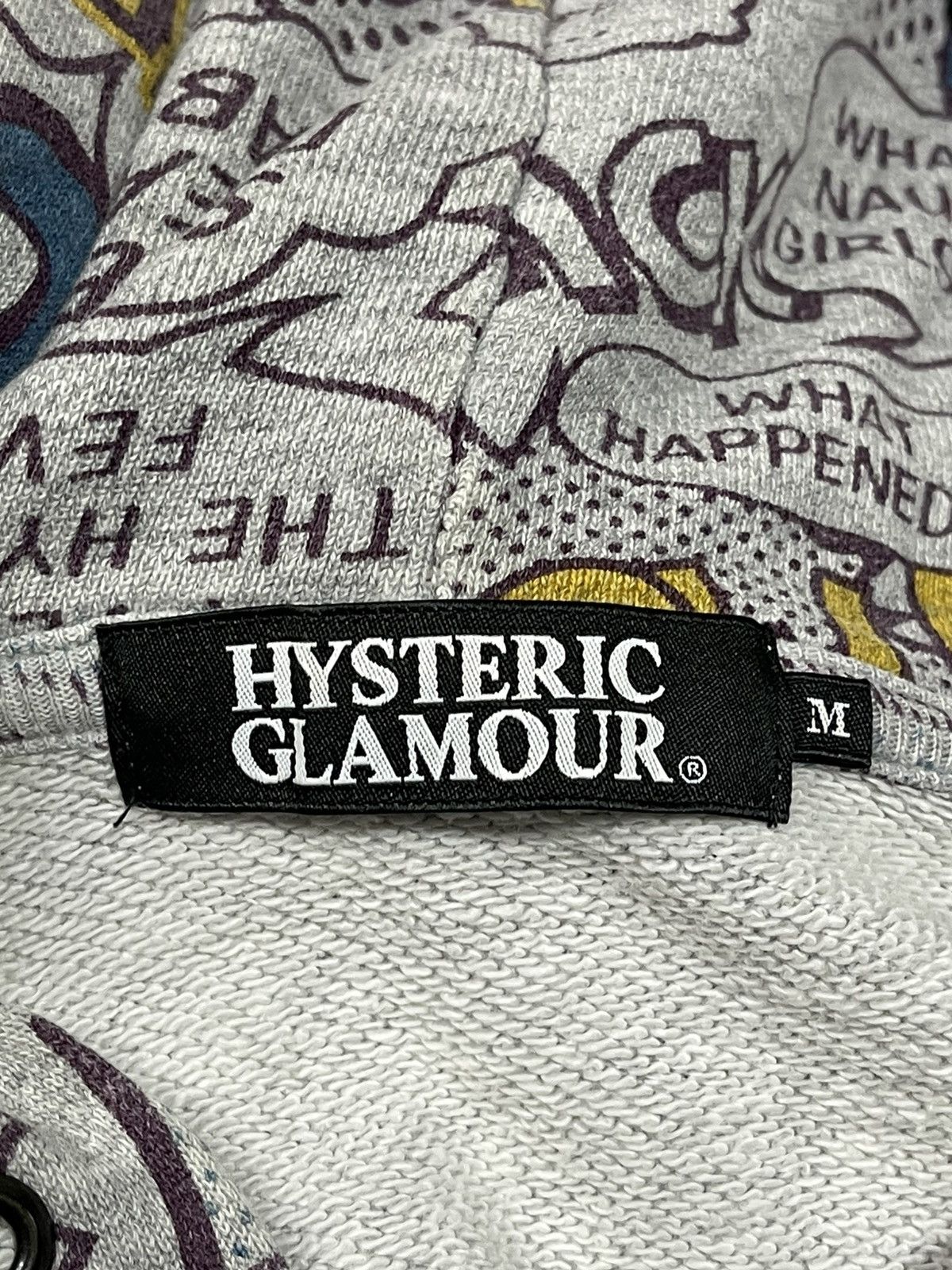 Hysteric Glamour Vintage Hysteric Glamour Full Print Hoodie Size US M / EU 48-50 / 2 - 3 Thumbnail