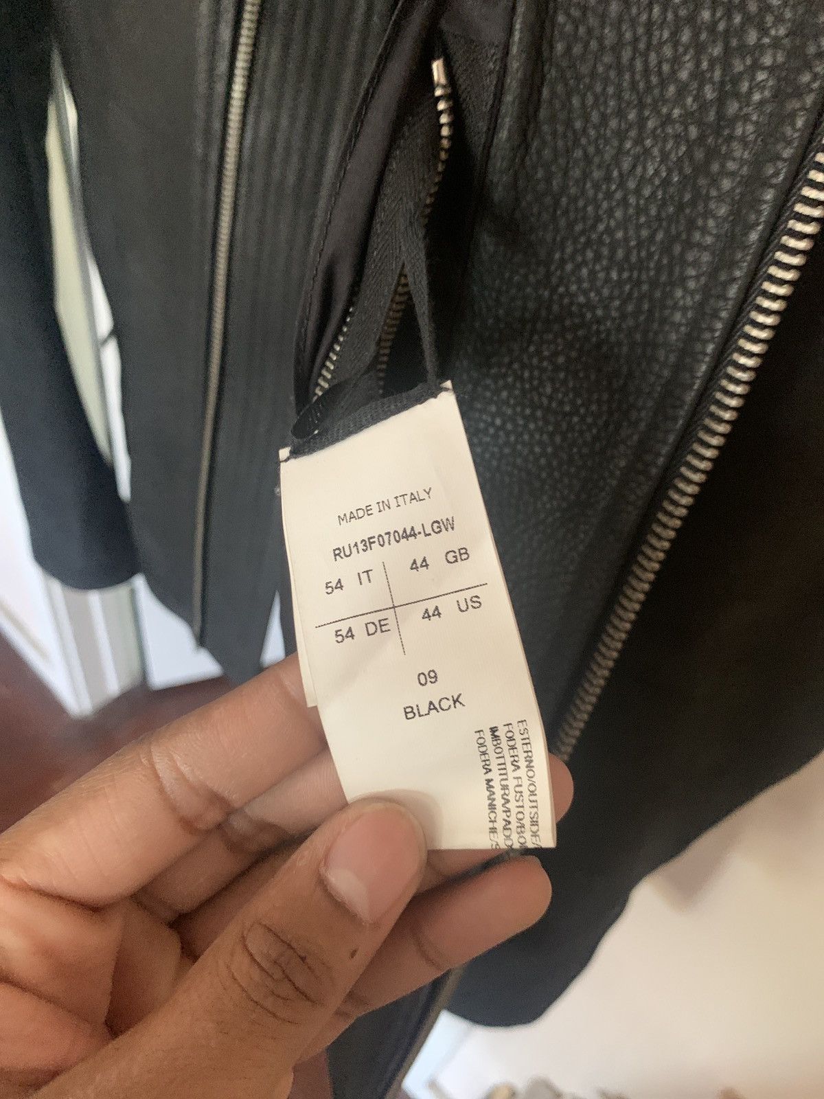 Rick Owens Rick Owens F/W 13-14 Leather Jacket Size US L / EU 52-54 / 3 - 3 Thumbnail