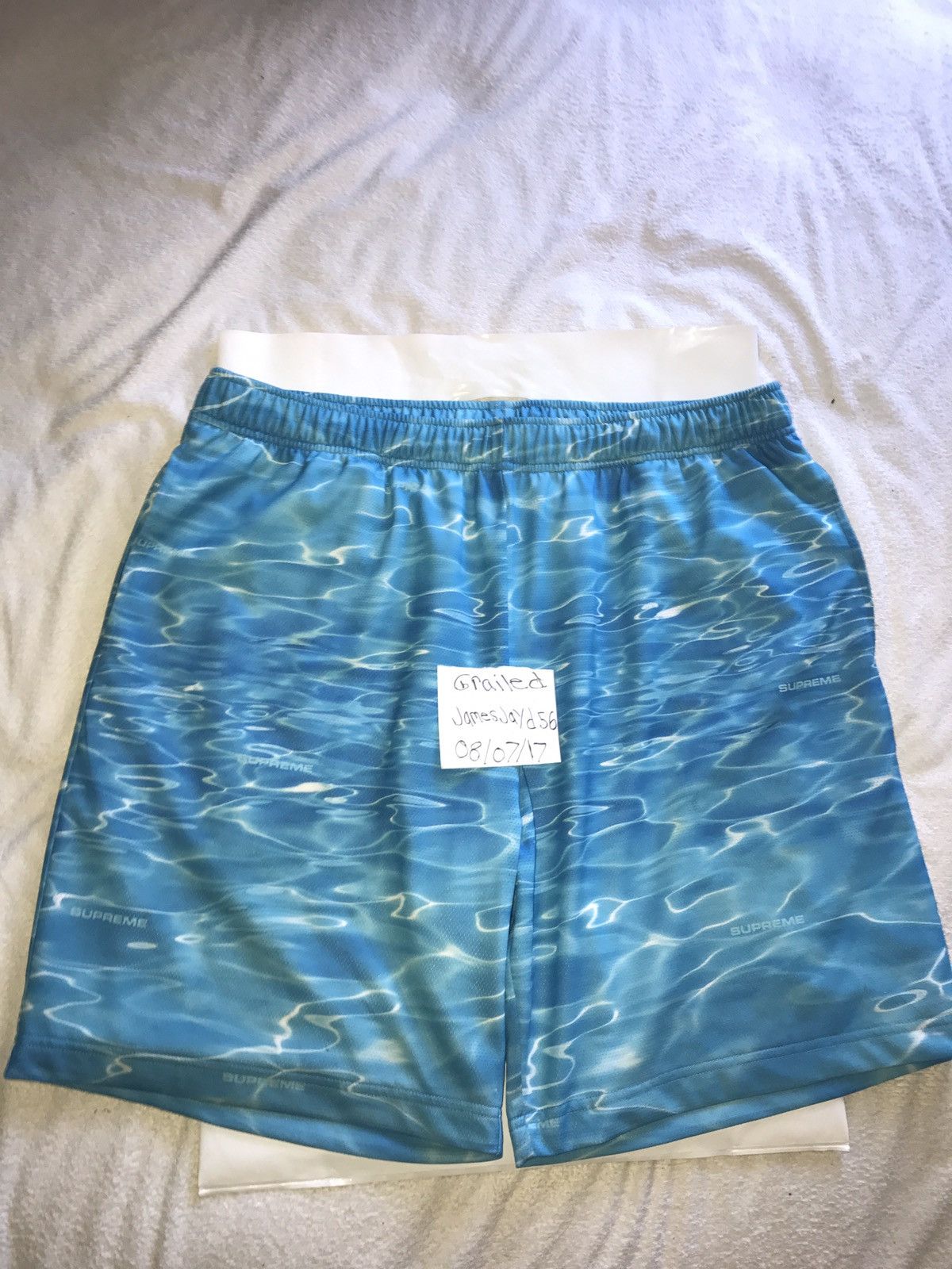 Supreme Ripple Basketball Shorts | Grailed