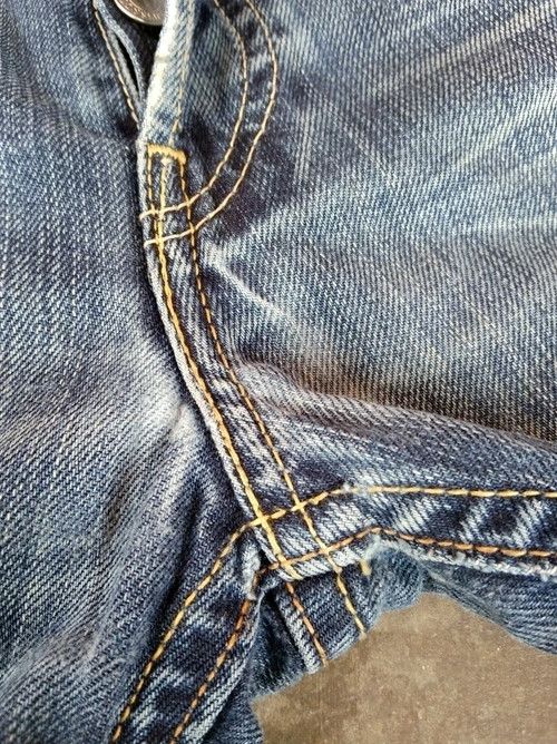 Levi's Vintage Levi's 501 Rusty Wash Straight Leg Distressed Jeans Size US 36 / EU 52 - 9 Thumbnail