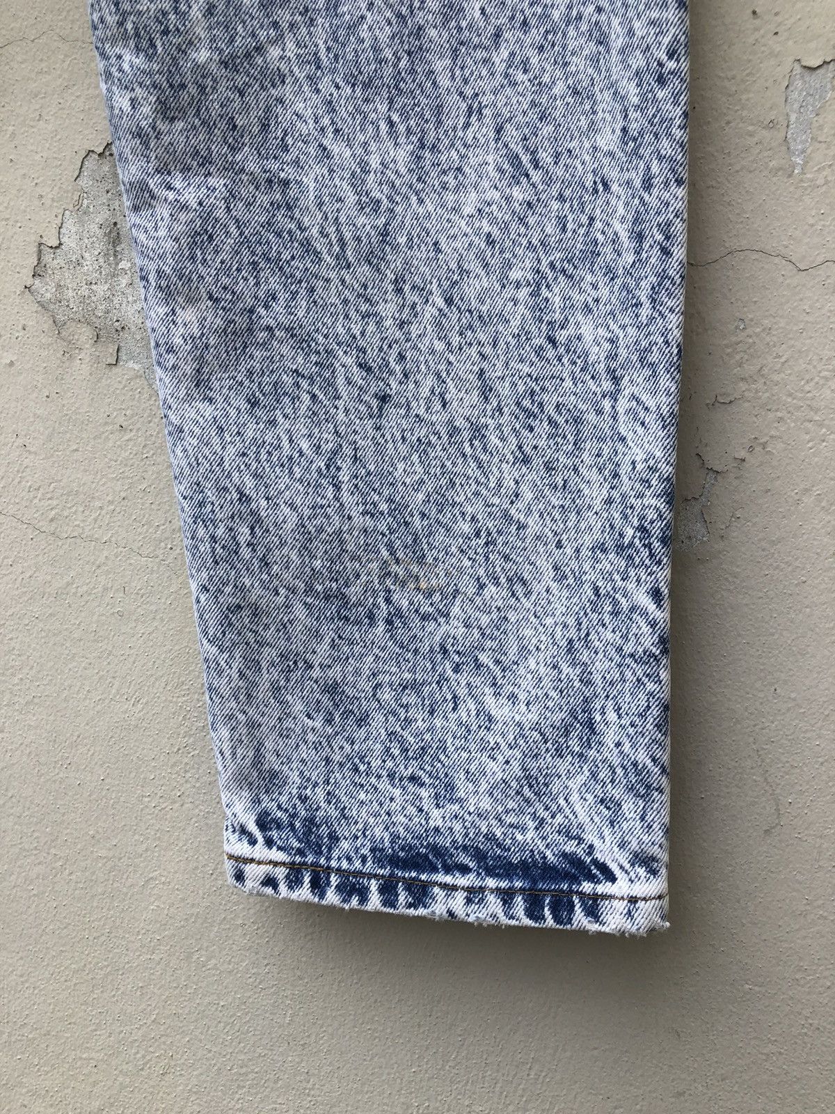 Levi's Vintage Late 80s Levi’s 550 Orange Tab Acid Wash Denim Jeans Size US 31 - 20 Thumbnail
