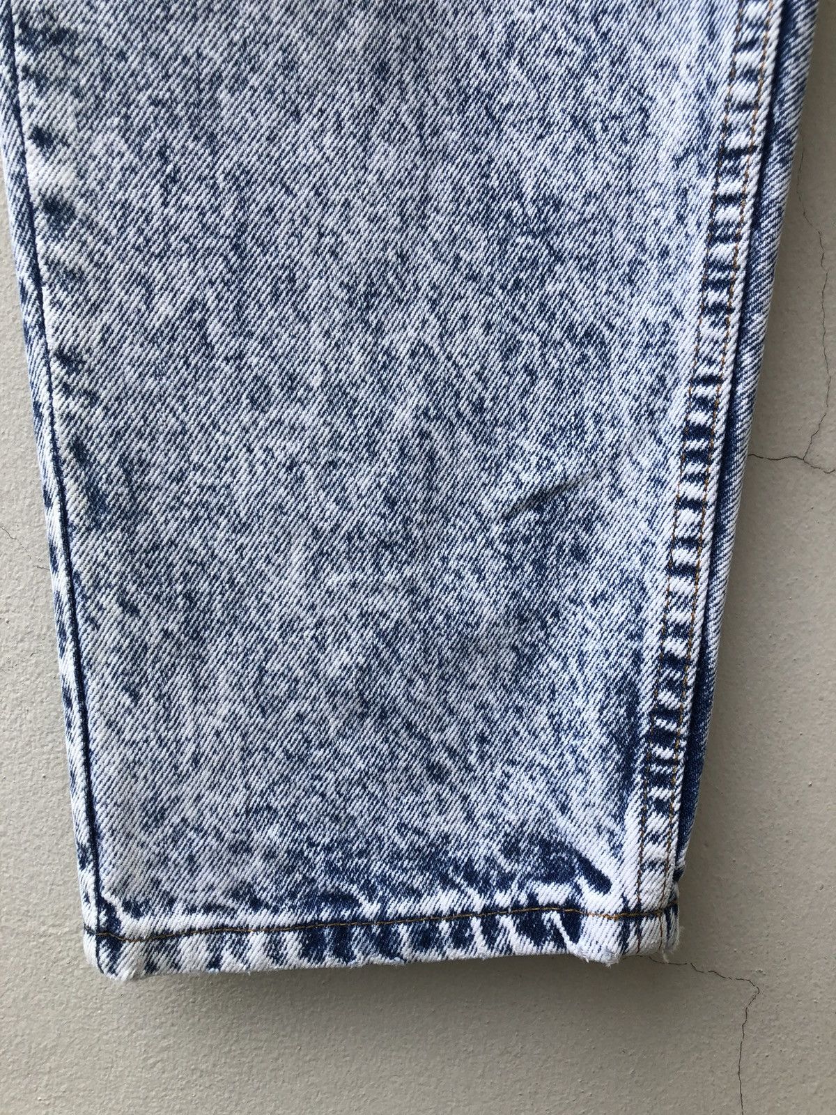 Levi's Vintage Late 80s Levi’s 550 Orange Tab Acid Wash Denim Jeans Size US 31 - 8 Thumbnail