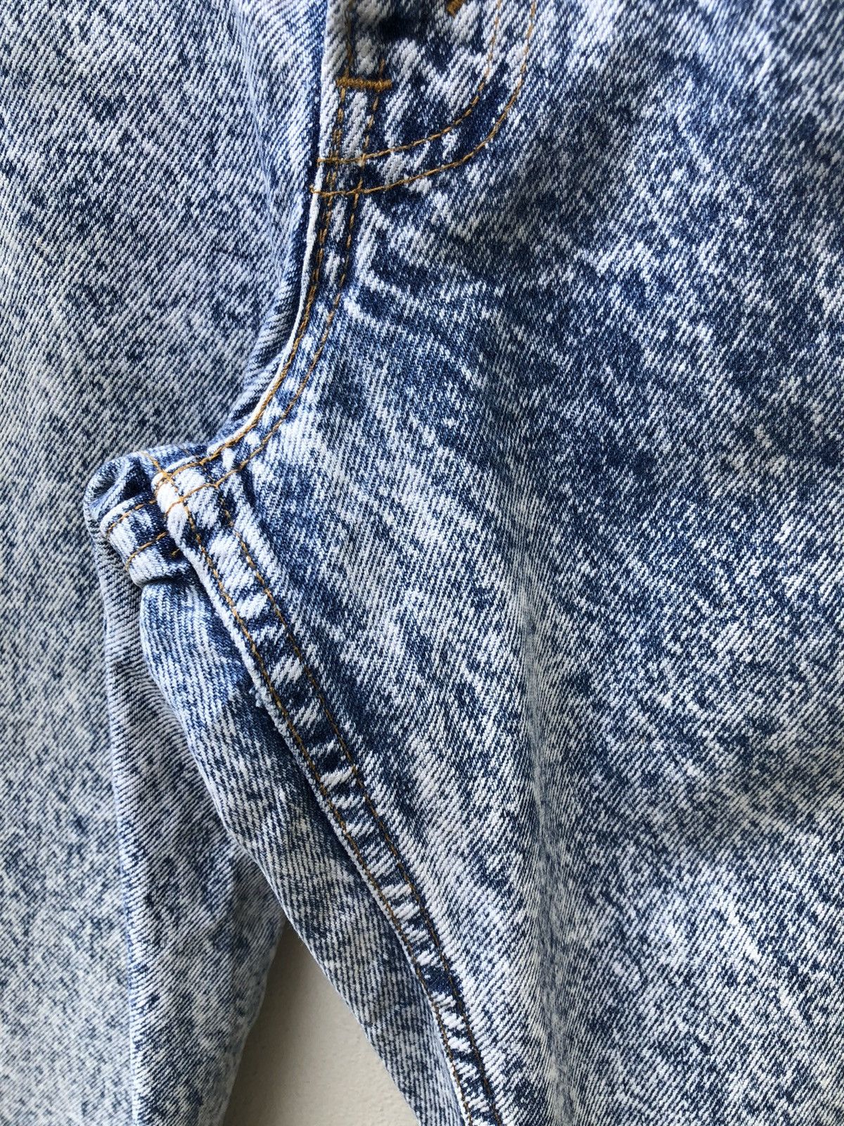 Levi's Vintage Late 80s Levi’s 550 Orange Tab Acid Wash Denim Jeans Size US 31 - 10 Thumbnail