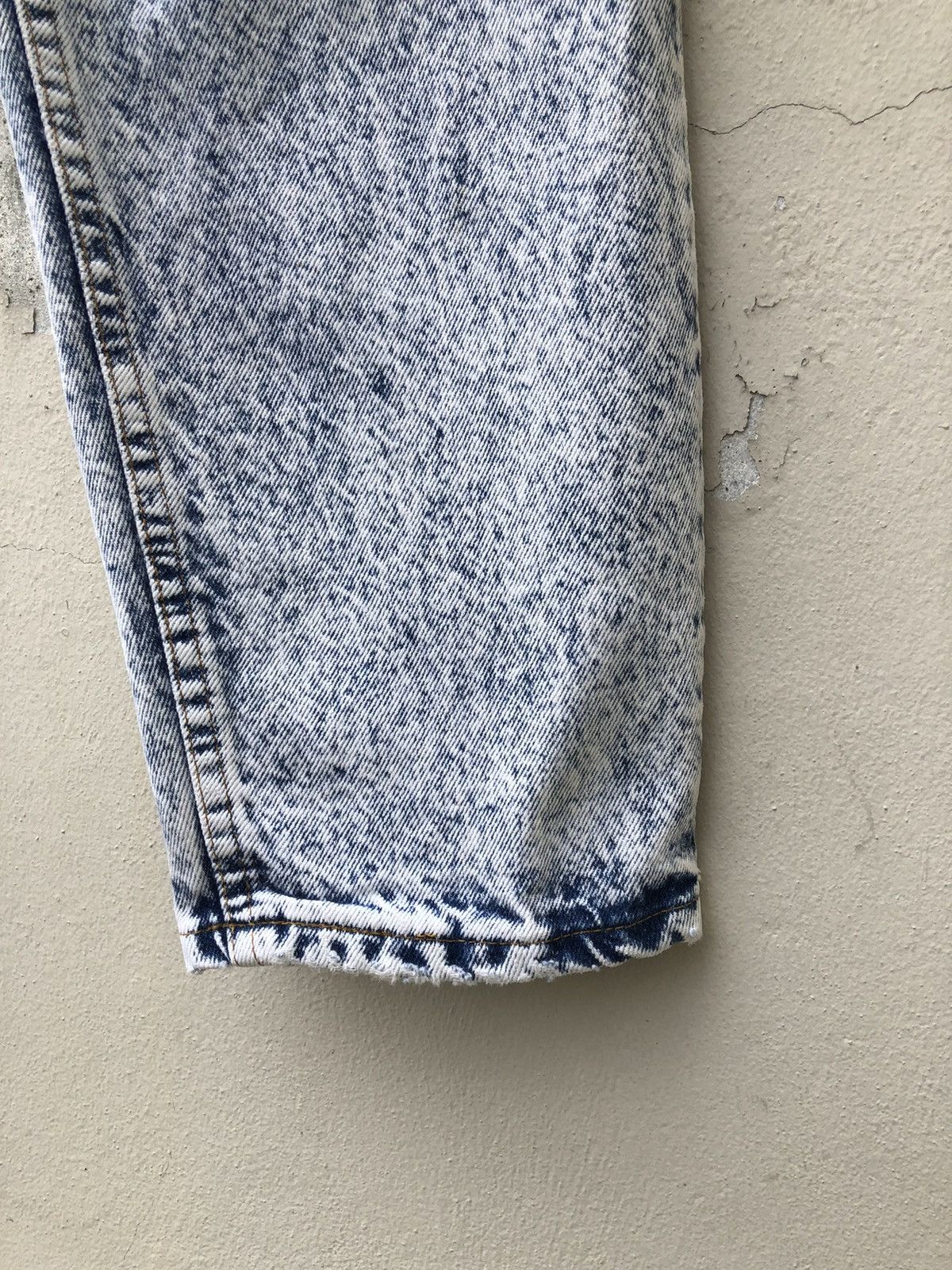 Levi's Vintage Late 80s Levi’s 550 Orange Tab Acid Wash Denim Jeans Size US 31 - 12 Thumbnail