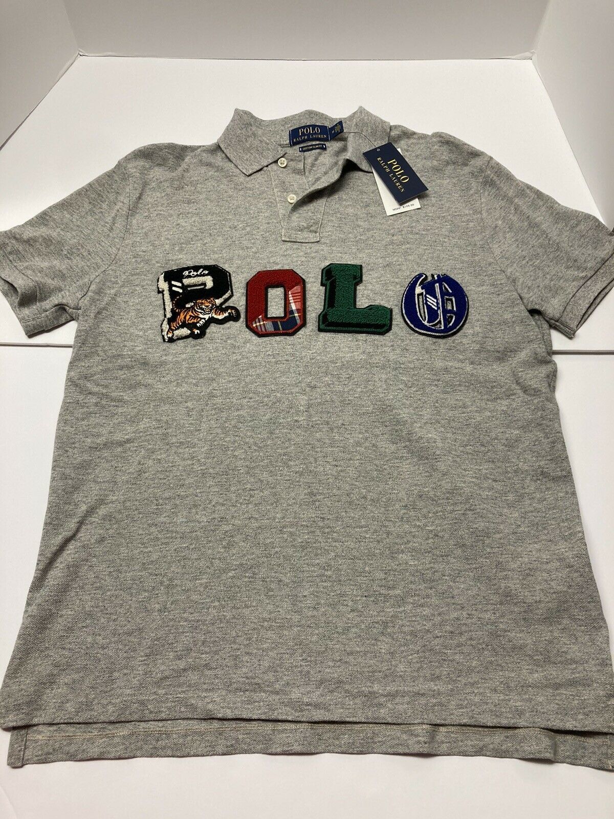 Polo Ralph Lauren Polo Ralph Lauren Yale Mesh Custom Slim Fit Polo Shirt Size US XL / EU 56 / 4 - 5 Thumbnail