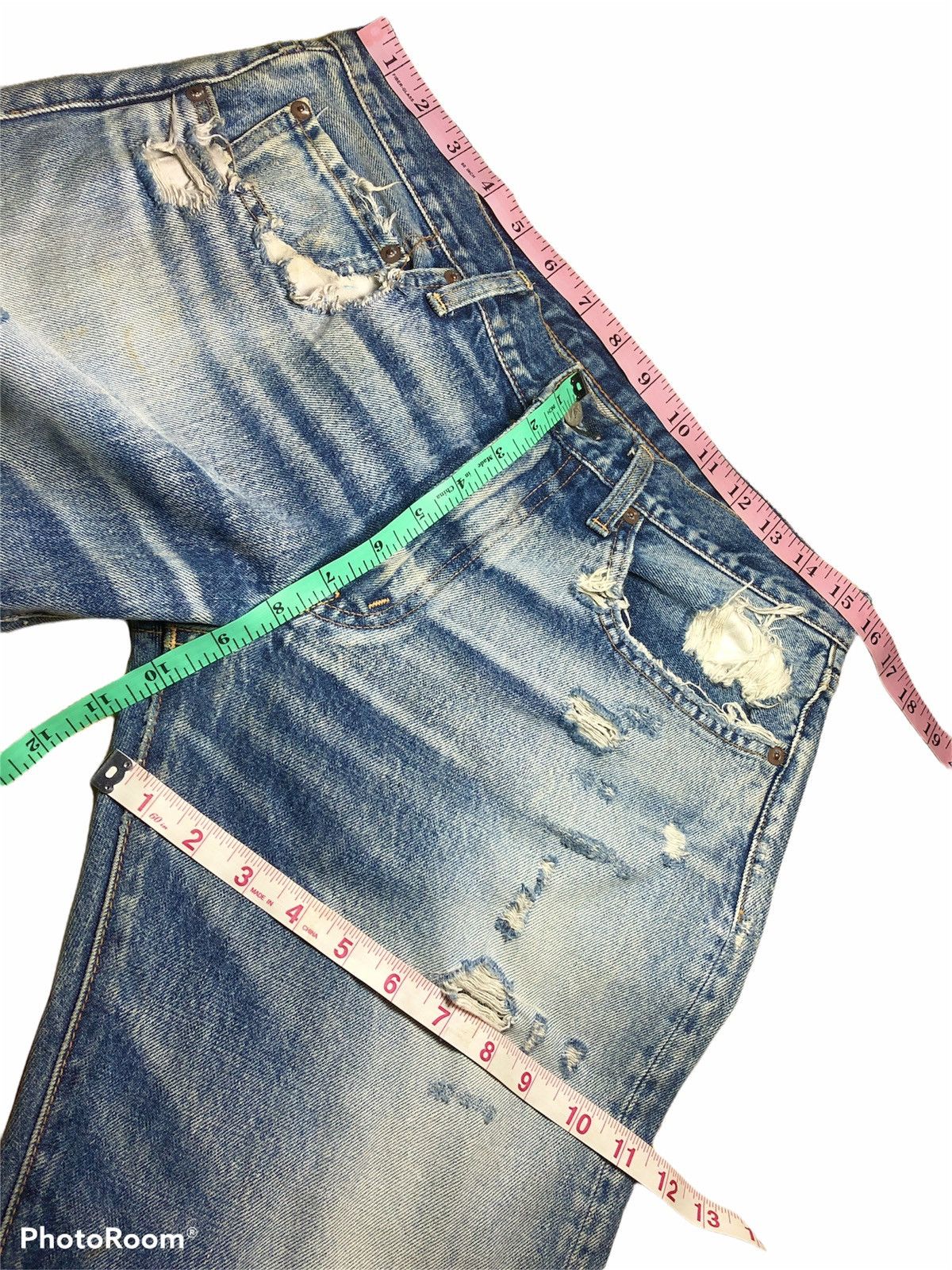 Other THRASHED DISTRESSED DENIM BY RNA Inc Size US 31 - 7 Thumbnail