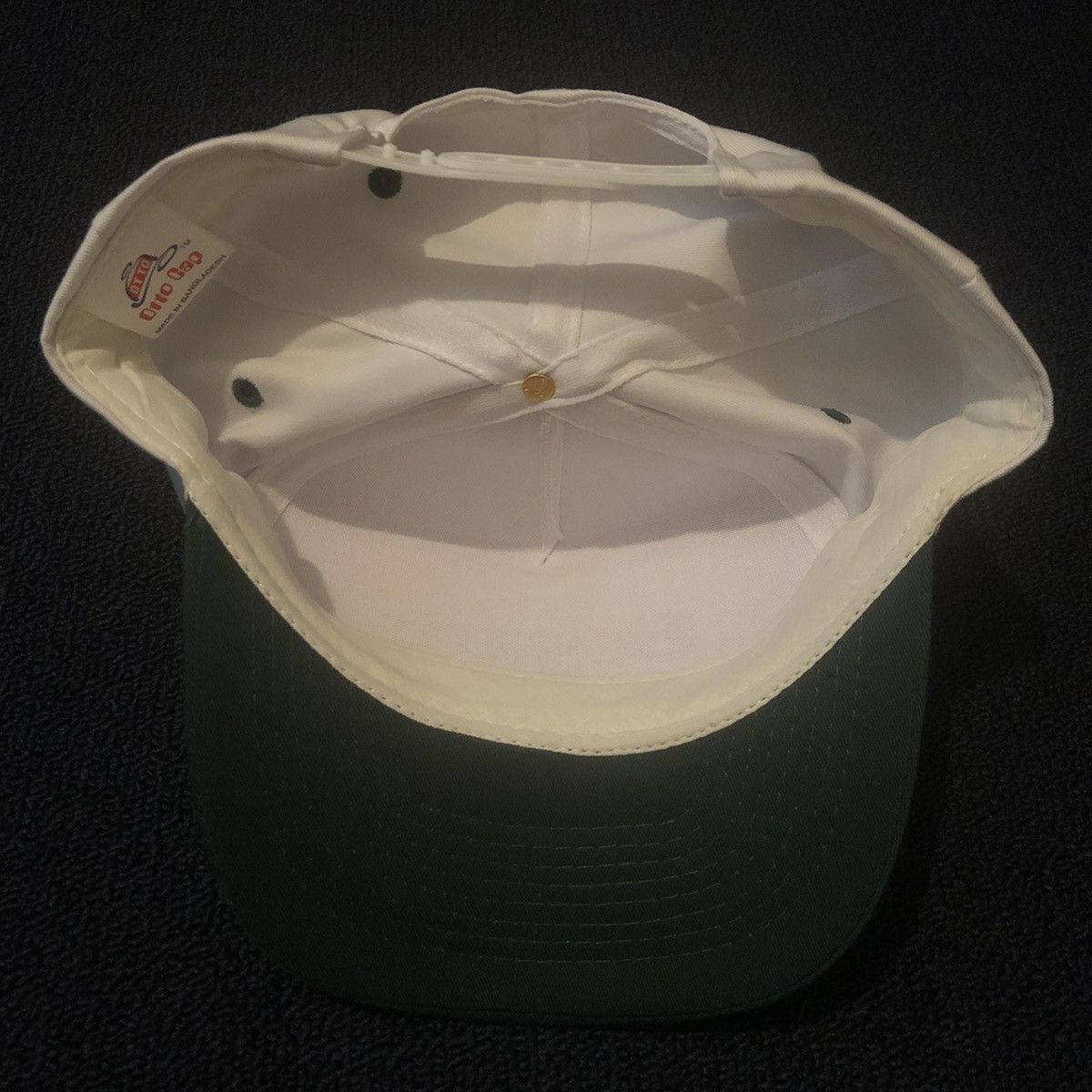 Vintage Vintage 1990s Bennette Paint Brush Graphic Logo Snapback Hat Size ONE SIZE - 4 Thumbnail