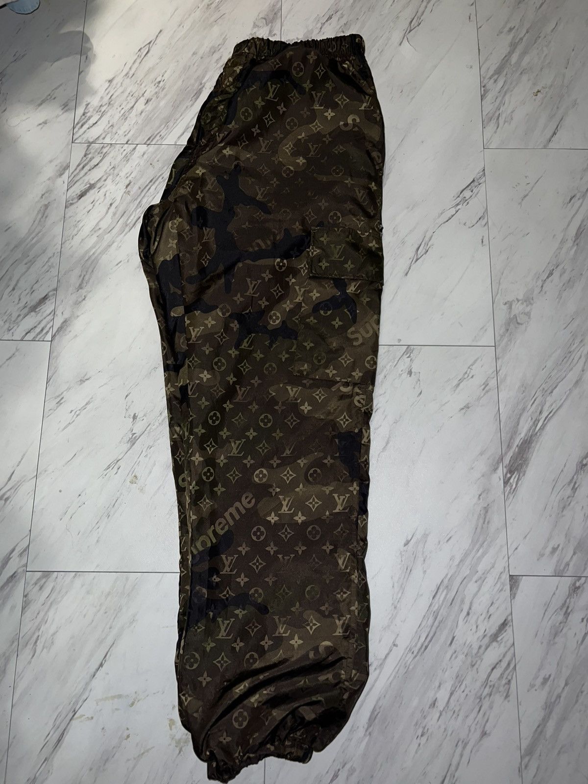 Louis vuitton supreme track pants sale