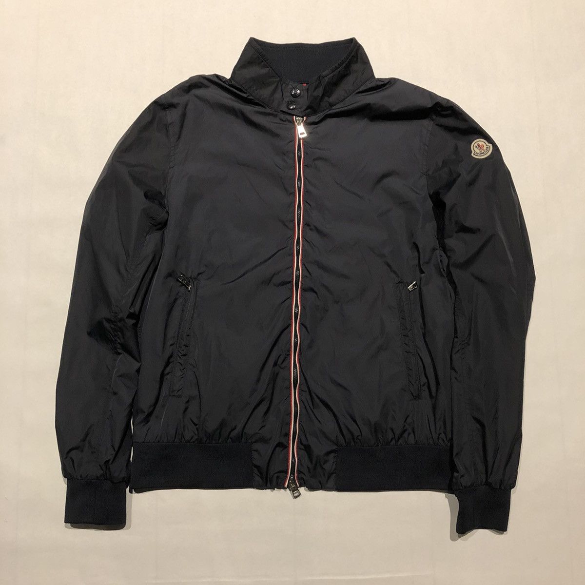 Moncler Moncler Darlan Giubbotto Navy Nylon Packable Bomber Jacket | Grailed