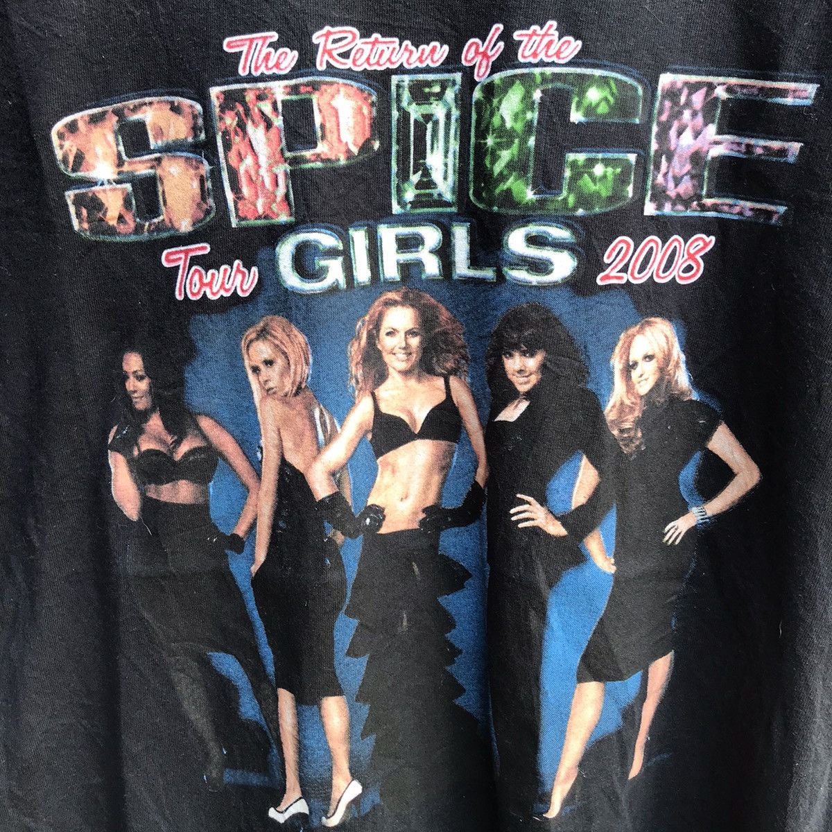 Band Tees Vintage SPICE GIRLS rap tee tour Size US L / EU 52-54 / 3 - 4 Thumbnail