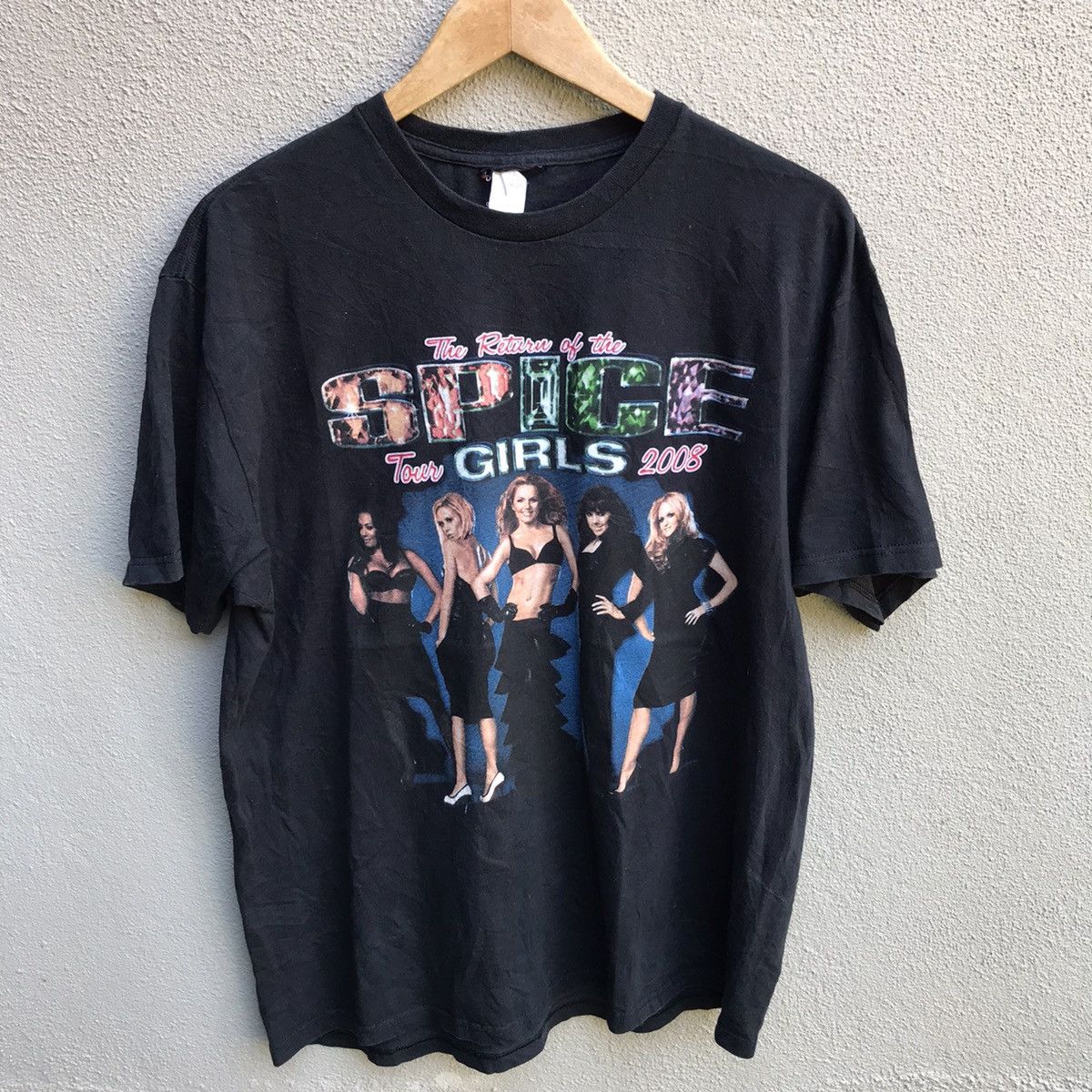 Band Tees Vintage SPICE GIRLS rap tee tour Size US L / EU 52-54 / 3 - 2 Thumbnail
