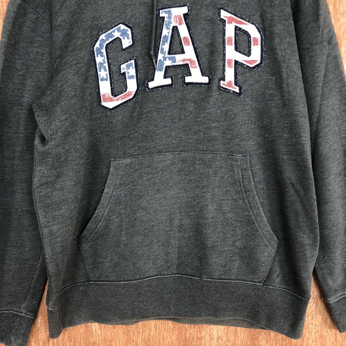 Gap DL Gap Dark Grey Big Logo Sweater like kenye west #1684 Size US M / EU 48-50 / 2 - 8 Thumbnail