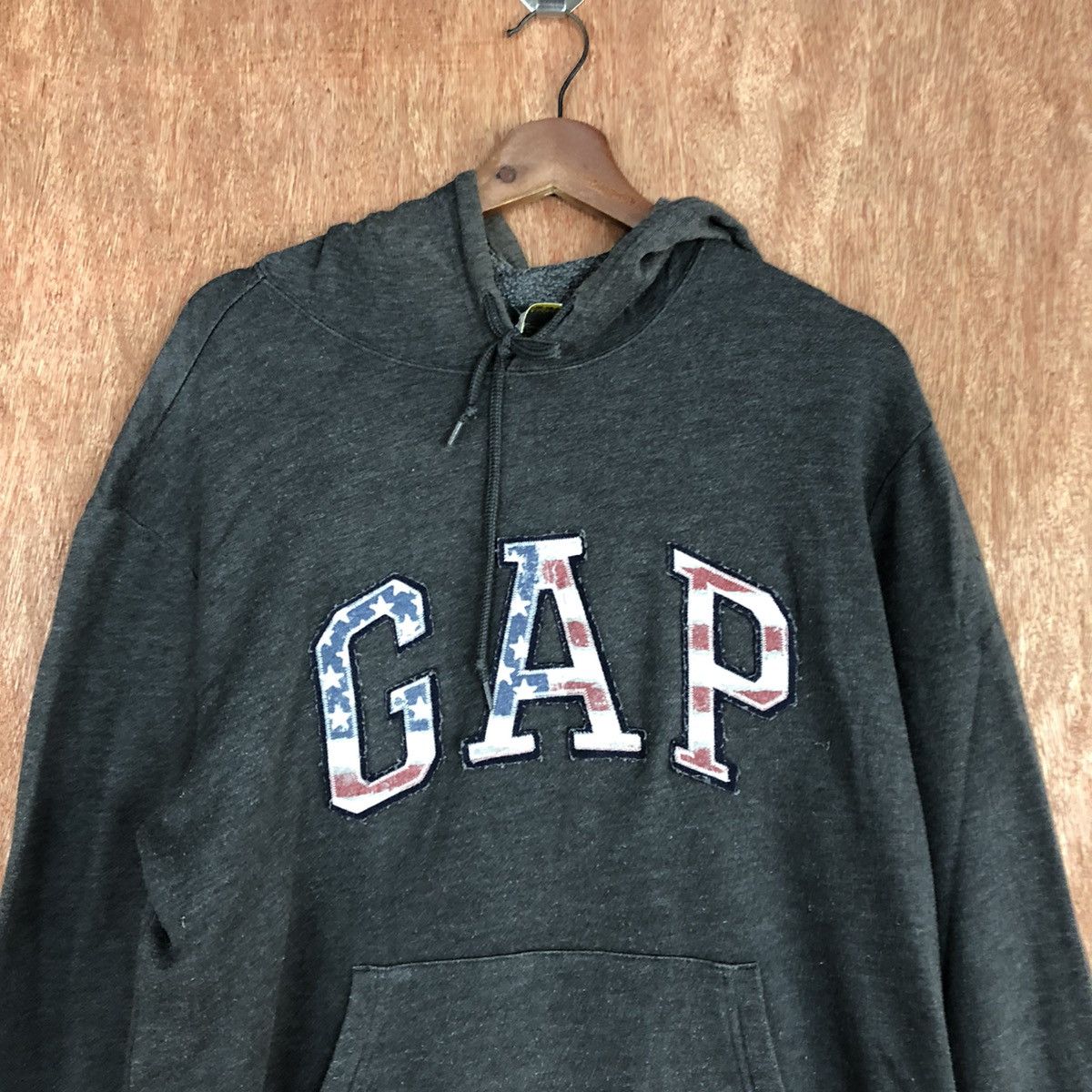 Gap DL Gap Dark Grey Big Logo Sweater like kenye west #1684 Size US M / EU 48-50 / 2 - 9 Thumbnail