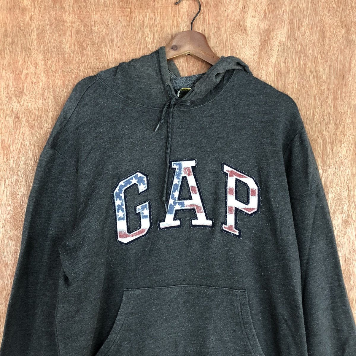 Gap DL Gap Dark Grey Big Logo Sweater like kenye west #1684 Size US M / EU 48-50 / 2 - 2 Thumbnail