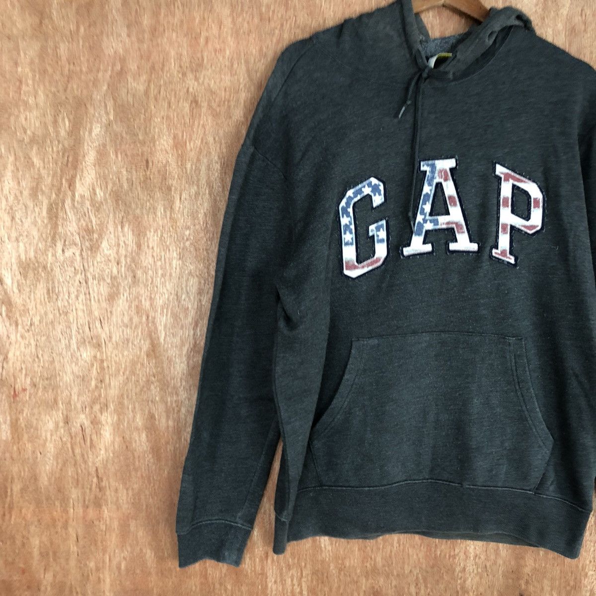 Gap DL Gap Dark Grey Big Logo Sweater like kenye west #1684 Size US M / EU 48-50 / 2 - 7 Thumbnail