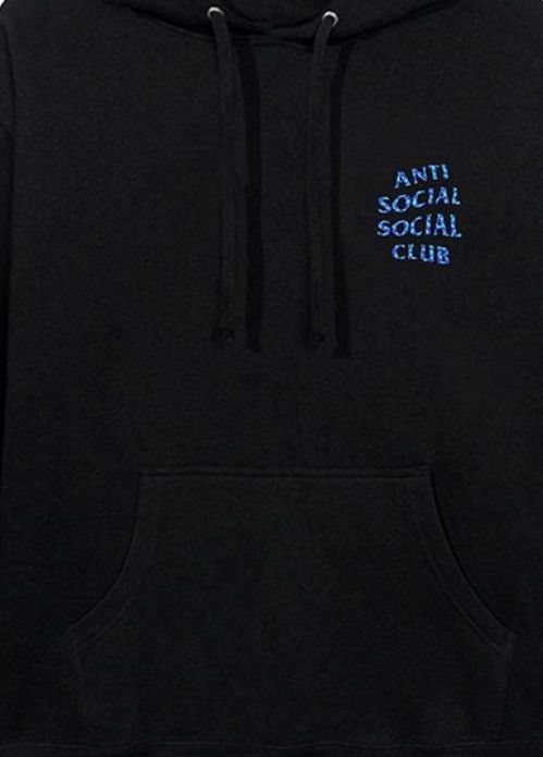 Anti Social Social Club × Members Only DS Weekly exclusive ASSC Love Stain Black Hoodie BAPE KITH Size US XXL / EU 58 / 5 - 5 Thumbnail