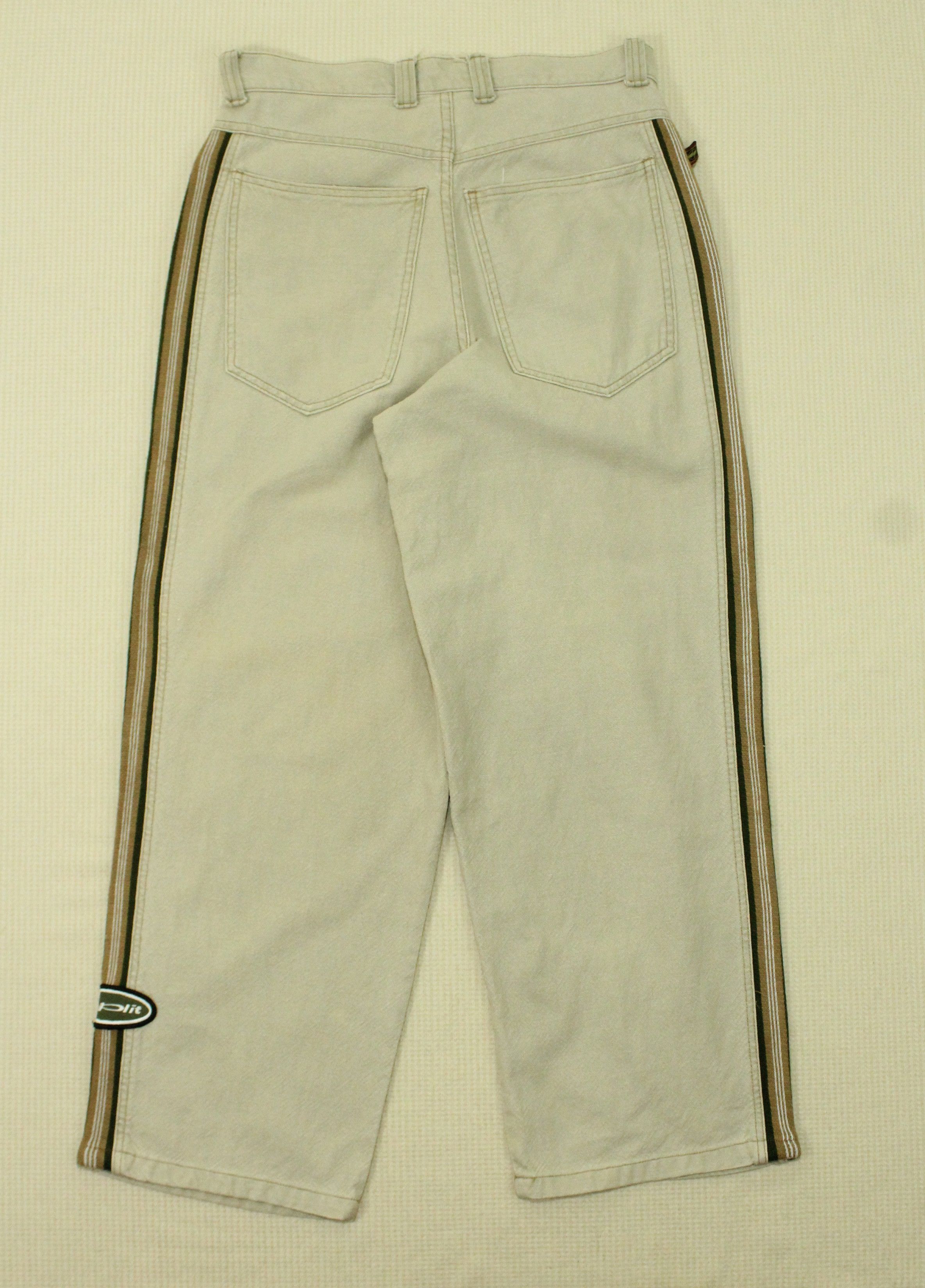 Vintage Vintage 90s SPLIT SKATEBOARDS Pants Stussy Supreme JNCO Size US 30 / EU 46 - 10 Thumbnail