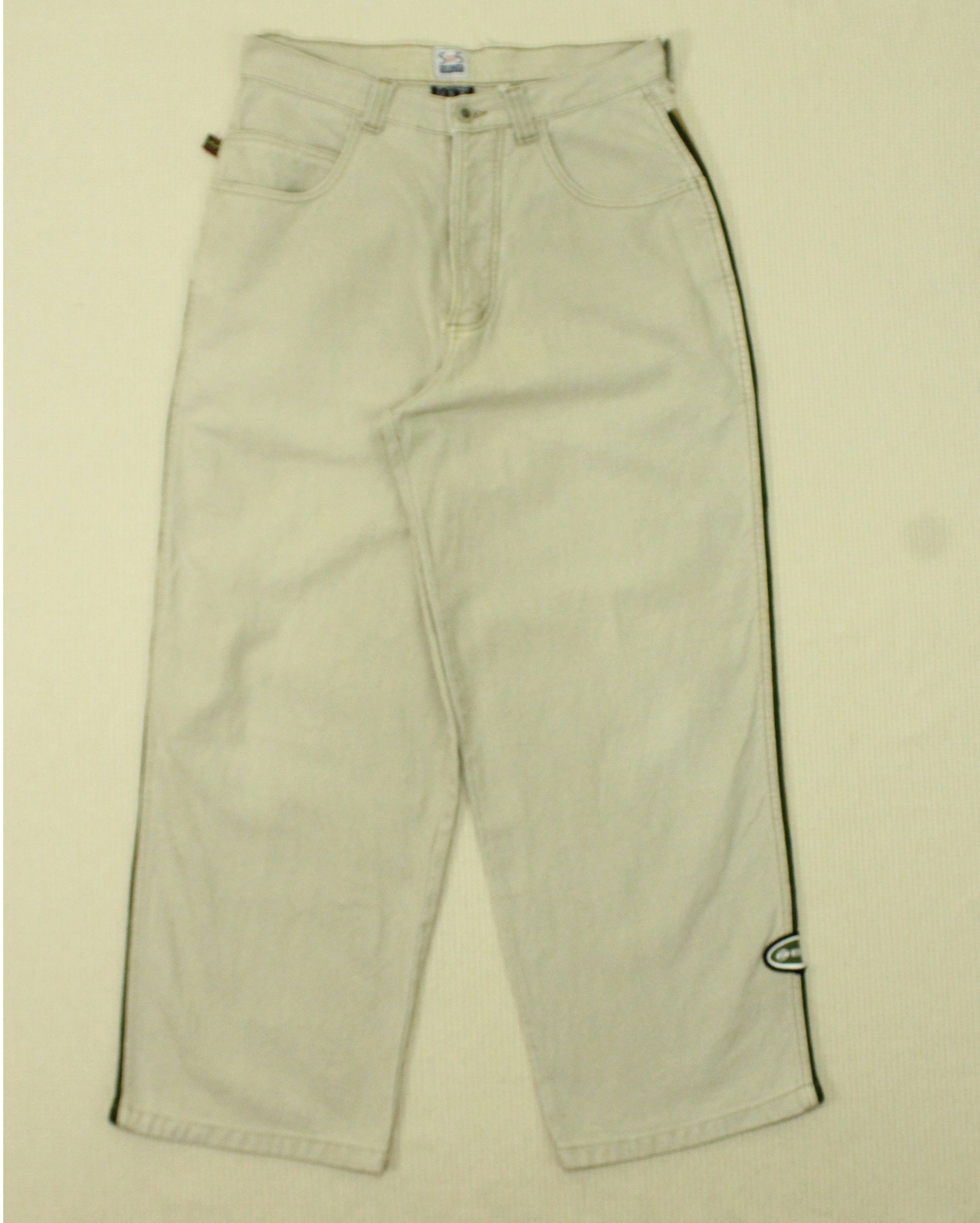 Vintage Vintage 90s SPLIT SKATEBOARDS Pants Stussy Supreme JNCO Size US 30 / EU 46 - 4 Thumbnail