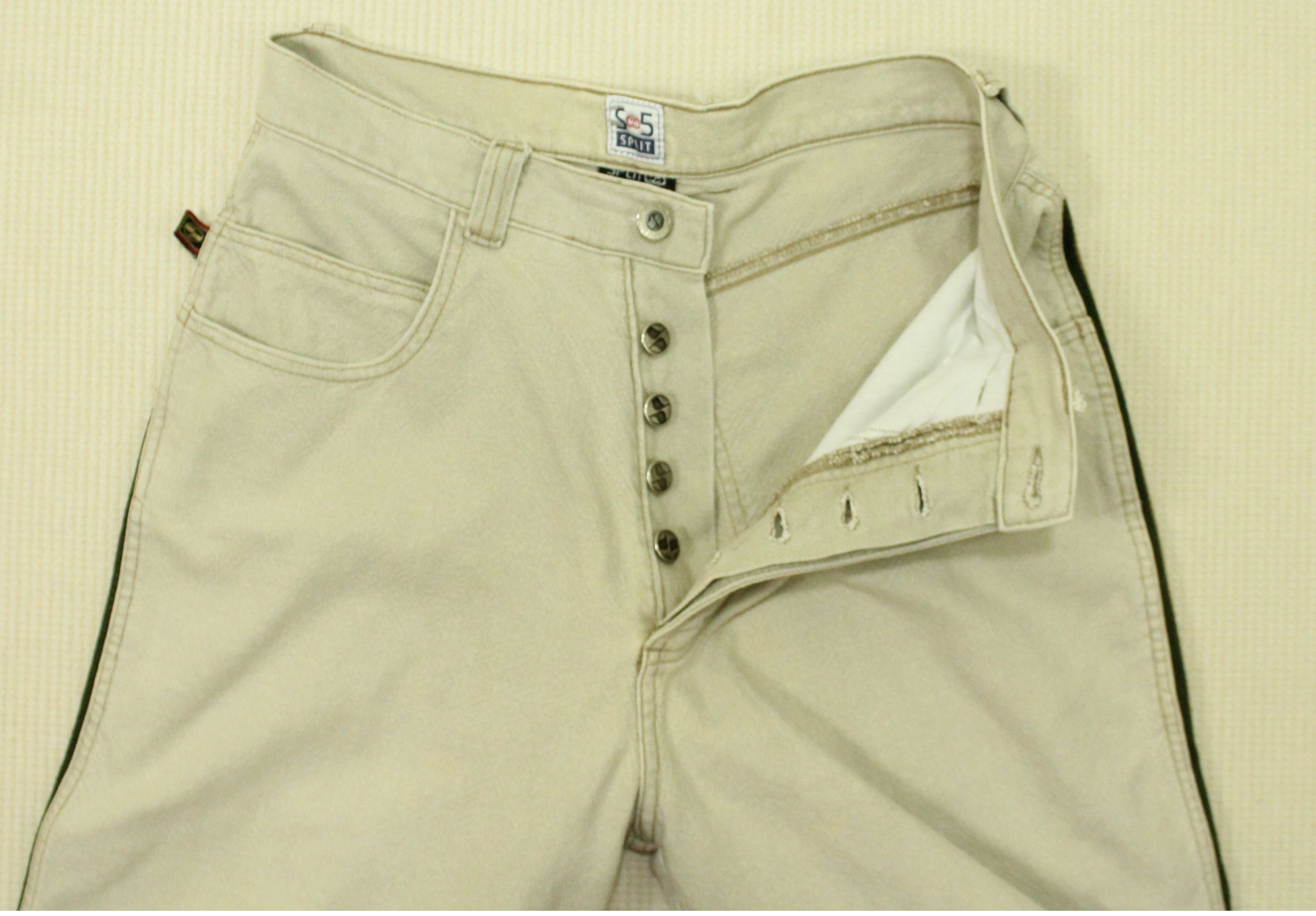Vintage Vintage 90s SPLIT SKATEBOARDS Pants Stussy Supreme JNCO Size US 30 / EU 46 - 18 Thumbnail